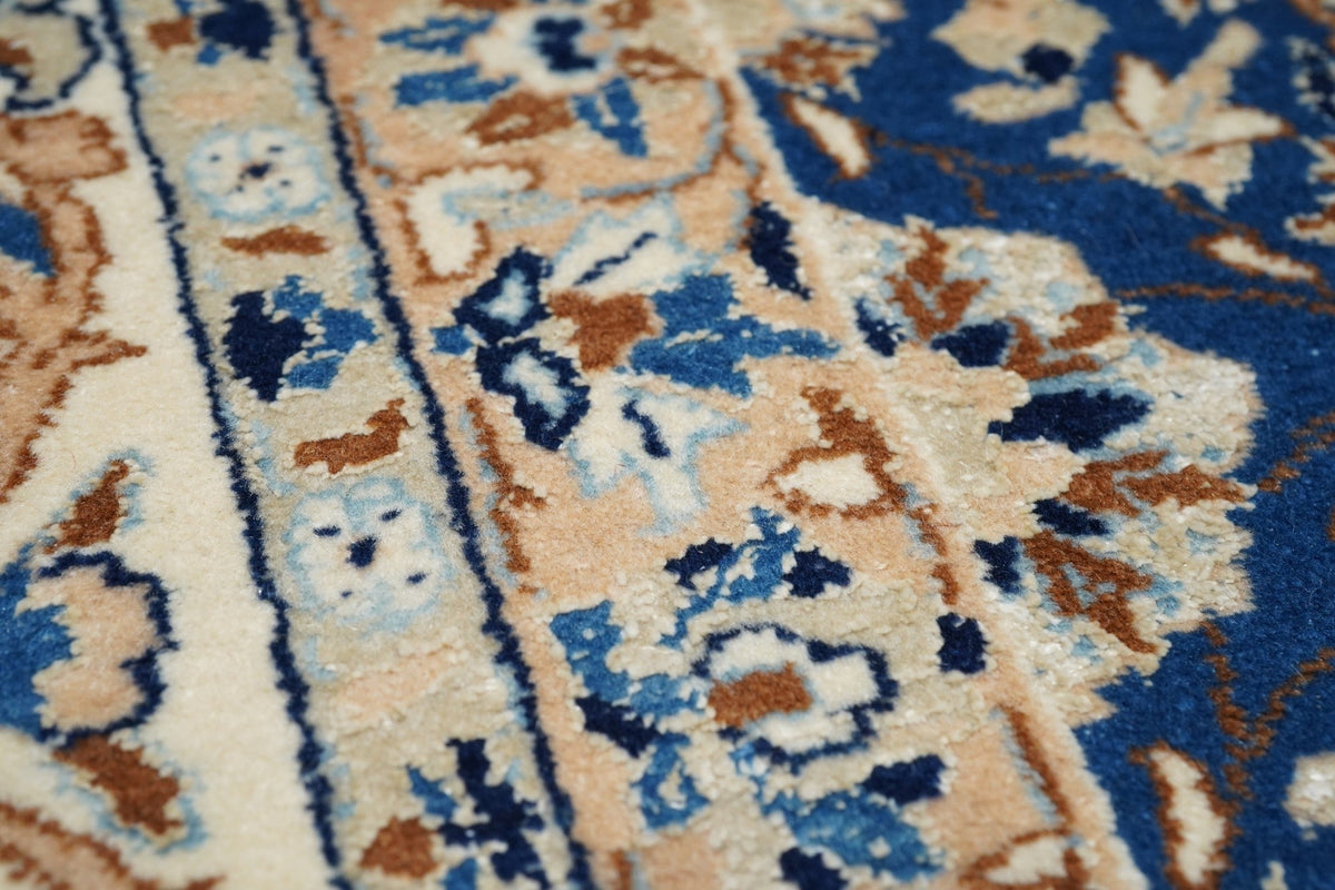 Extremely Fine Nain HabibianRrug Wool & Silk 8'3'' x 11'9''