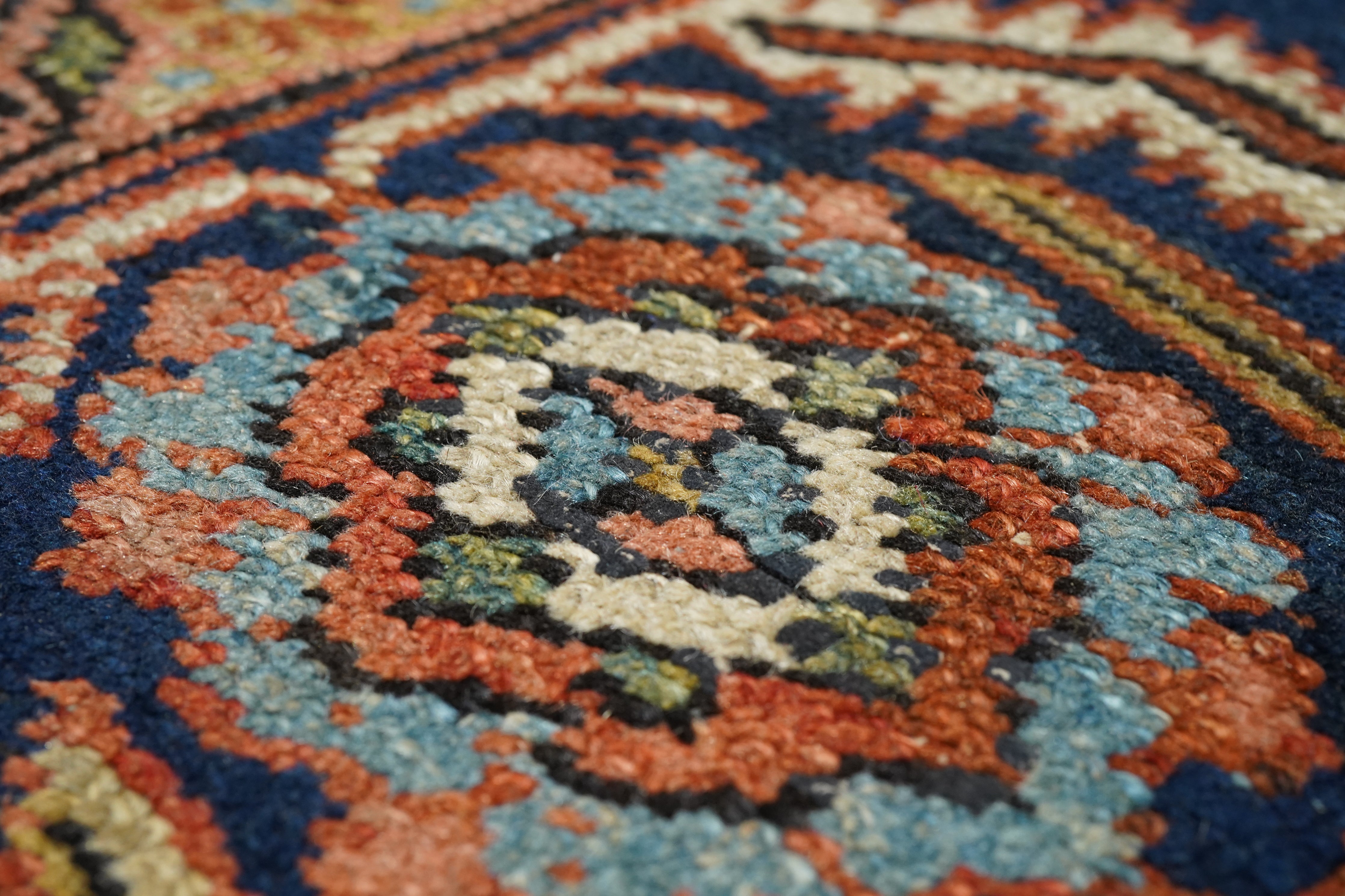 Antique Heriz Rug 9'0" x 11'2''
