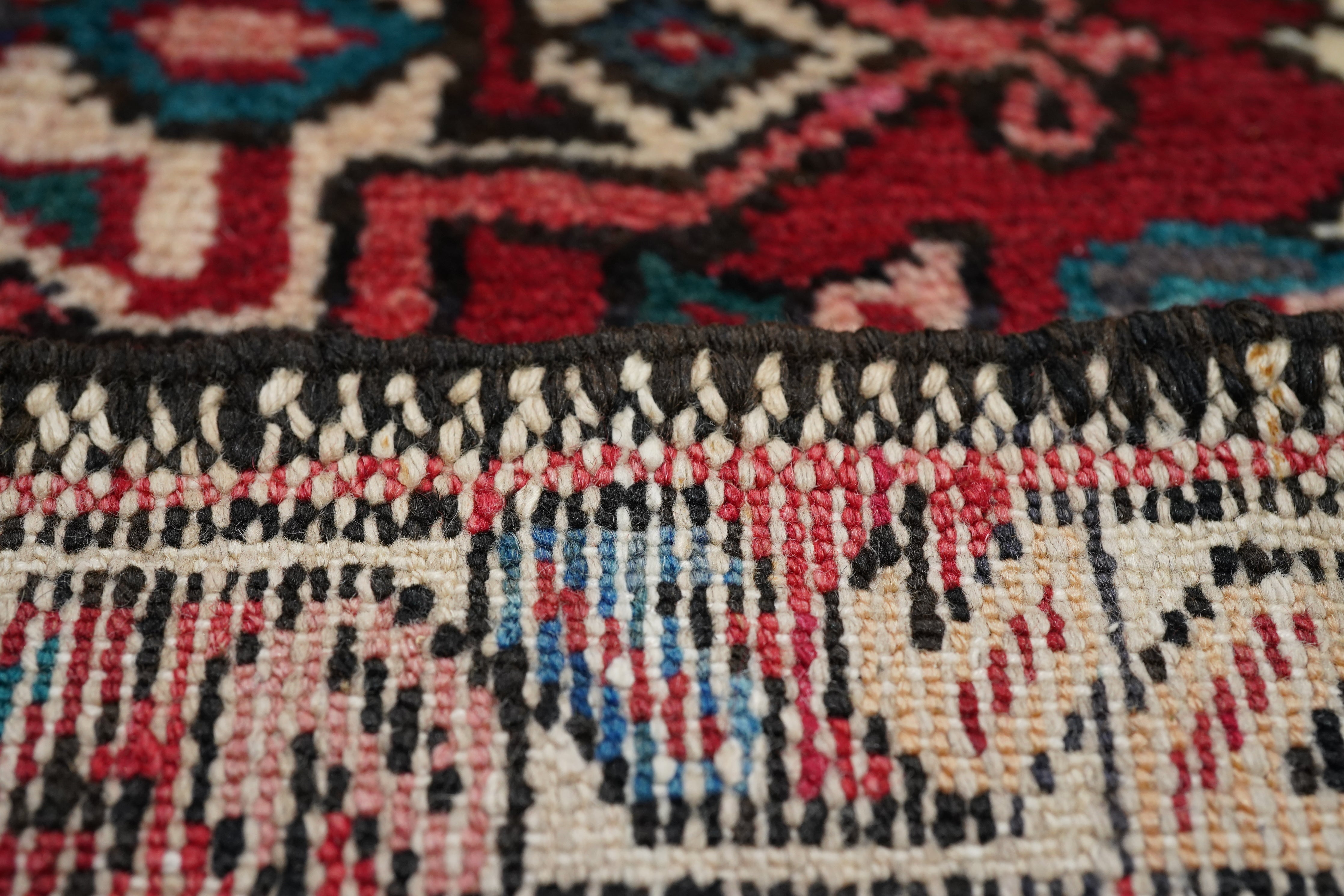 Fine Antique Heriz Rug 7'6'' x 11'3''
