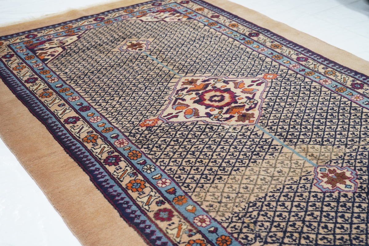 Antique Serab Rug 4'2'' x 7'0''