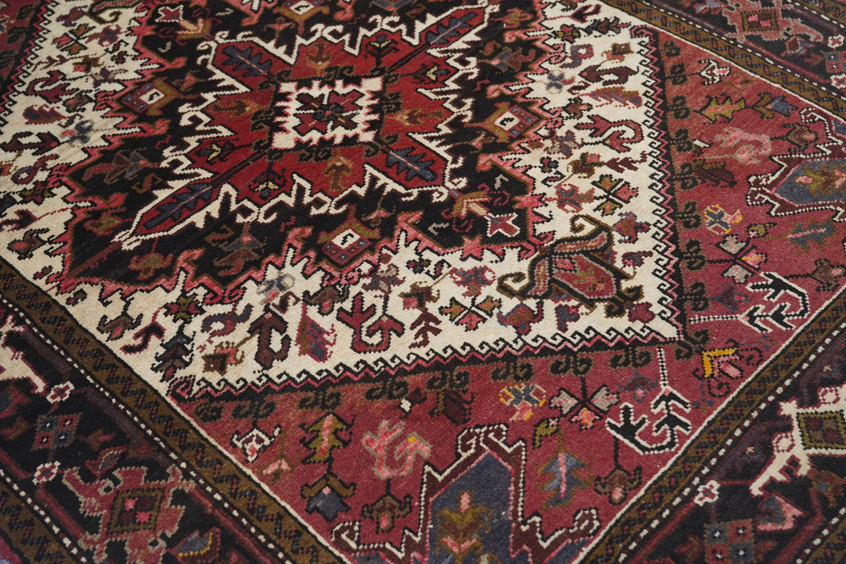 Vintage Heriz Rug 5'0" x 8'3''