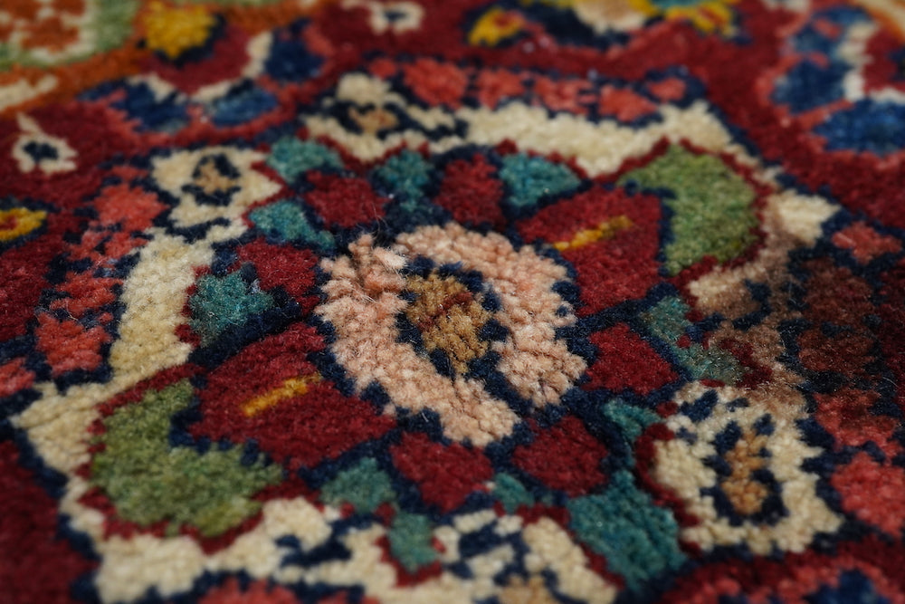 Vintage Sarouk (One of pair) Rug 4'4'' x 6'10''