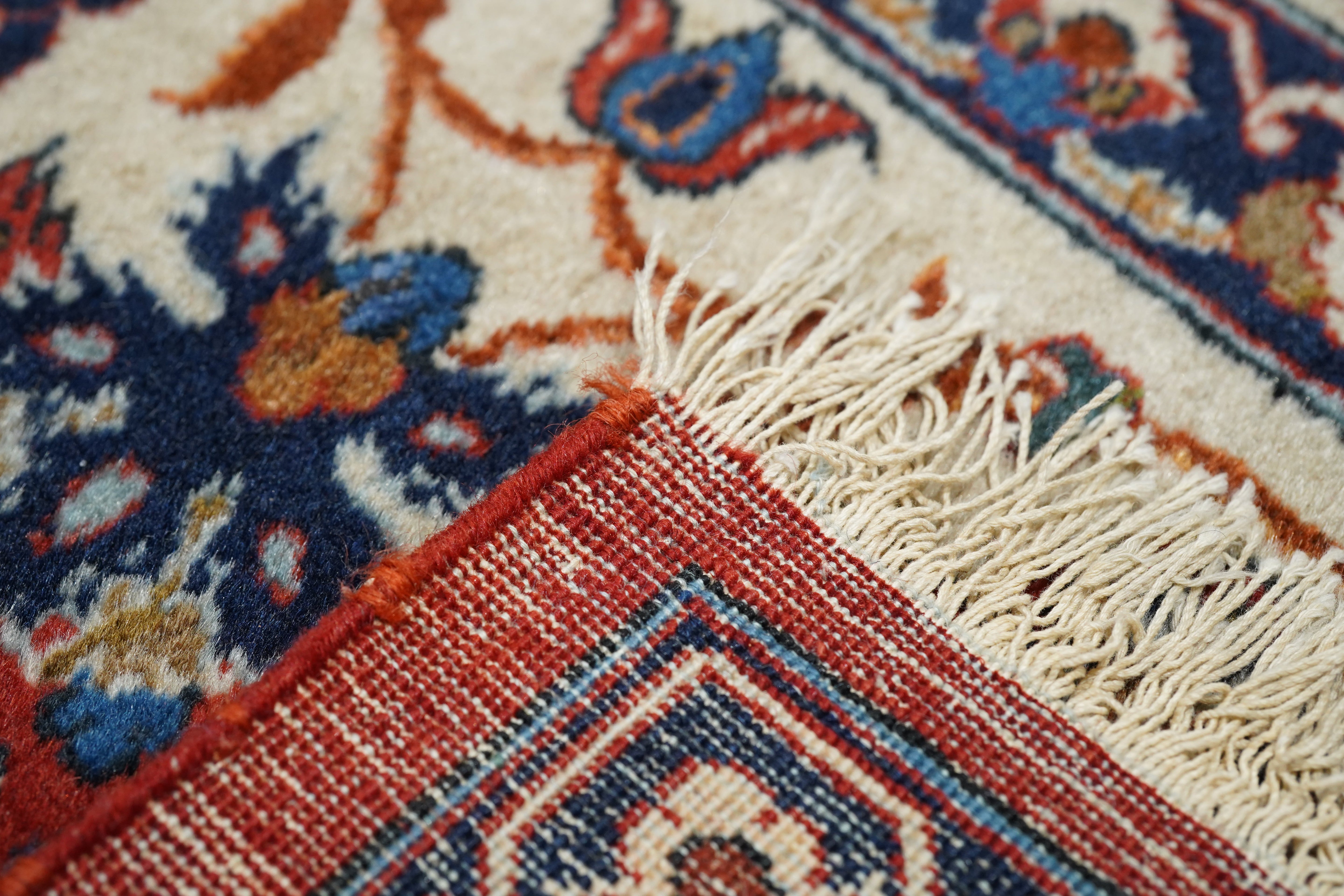 Vintage Isfahan Rug 7' 0" x 10' 5"