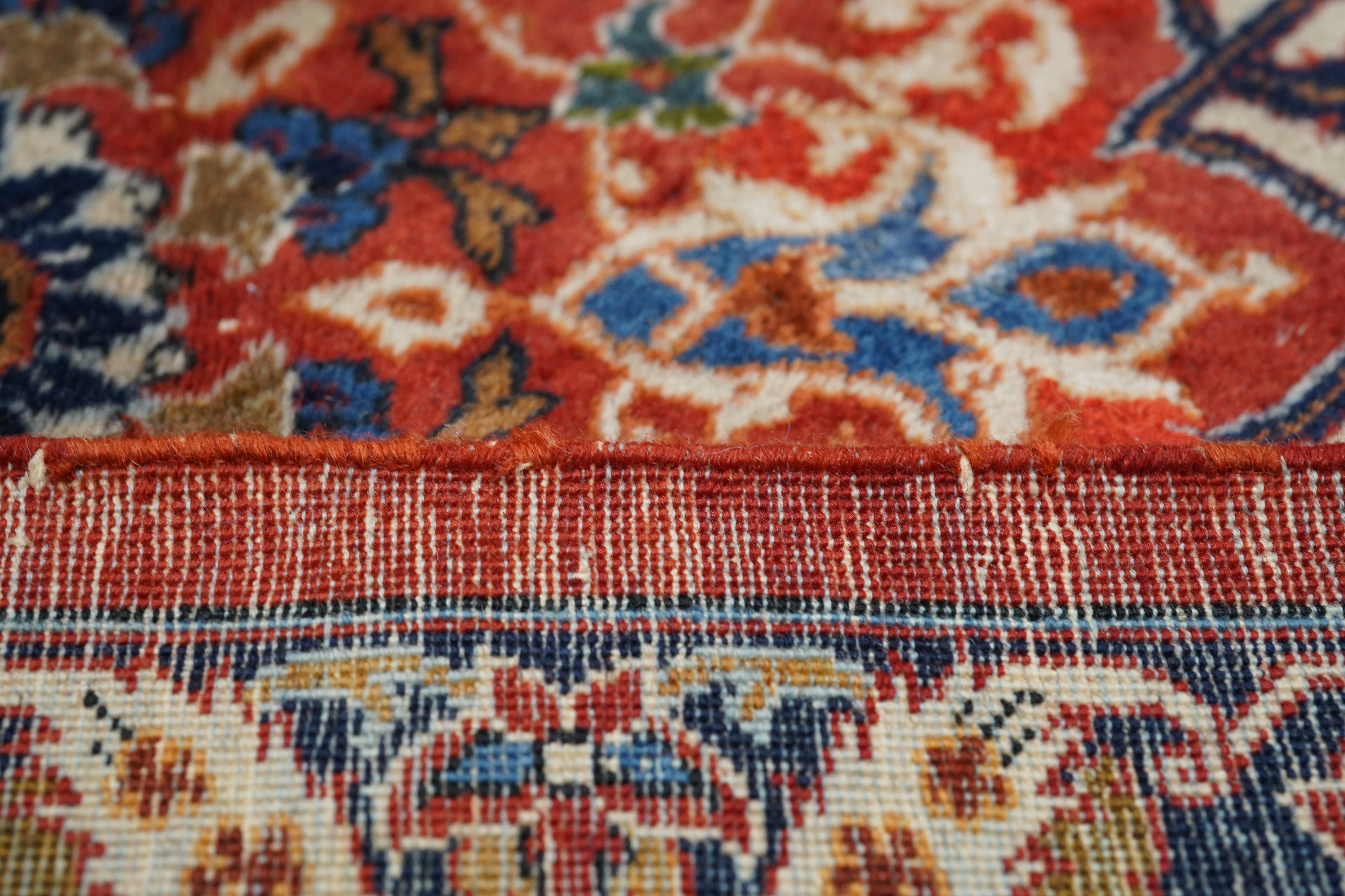 Vintage Isfahan Rug 7' 0" x 10' 5"