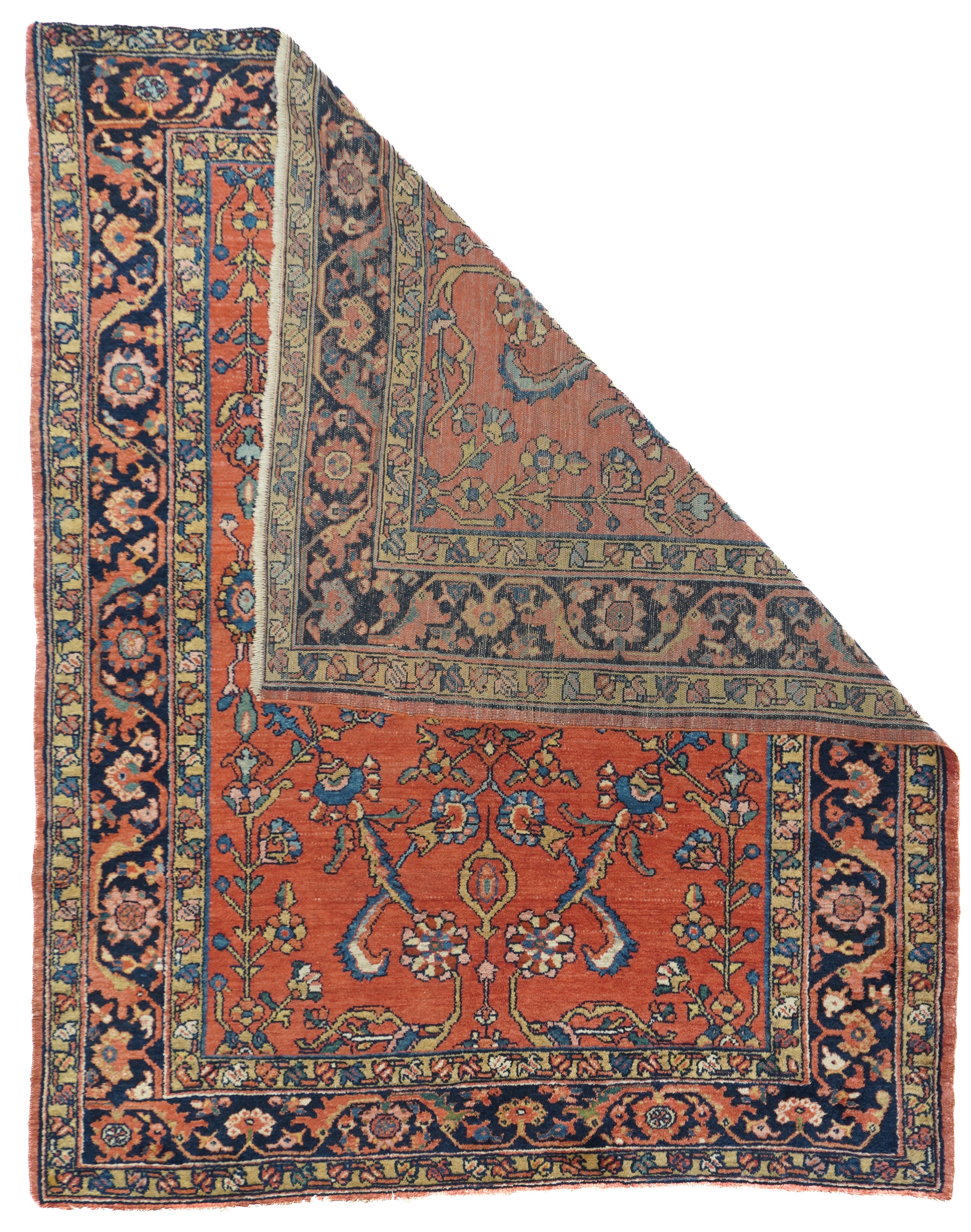 Antique Lillihan Rug 5'2'' x 6'4''