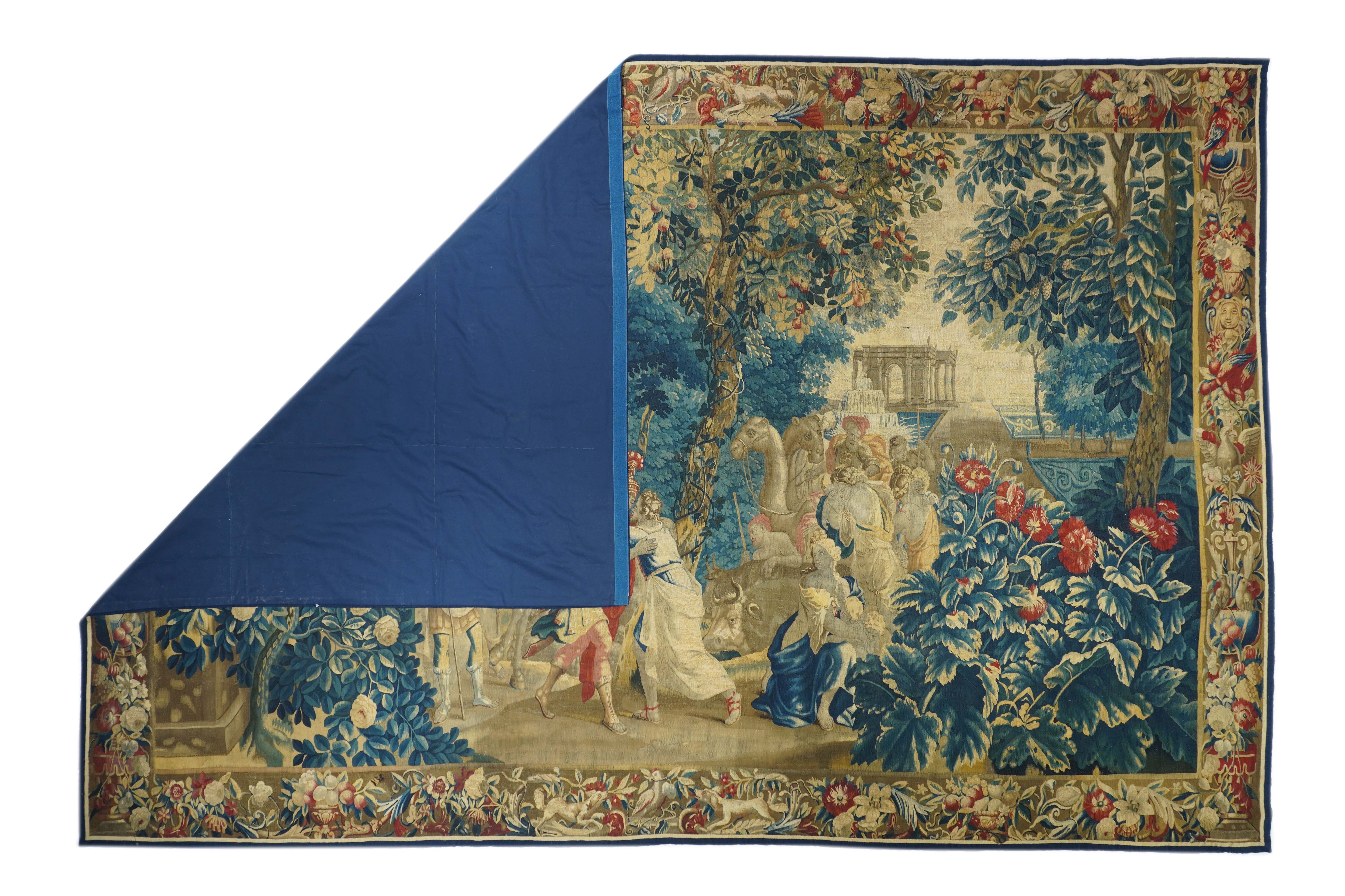 Brussel Tapestry ''The Concord Siria By The Roman" 9'2'' x 14'1''