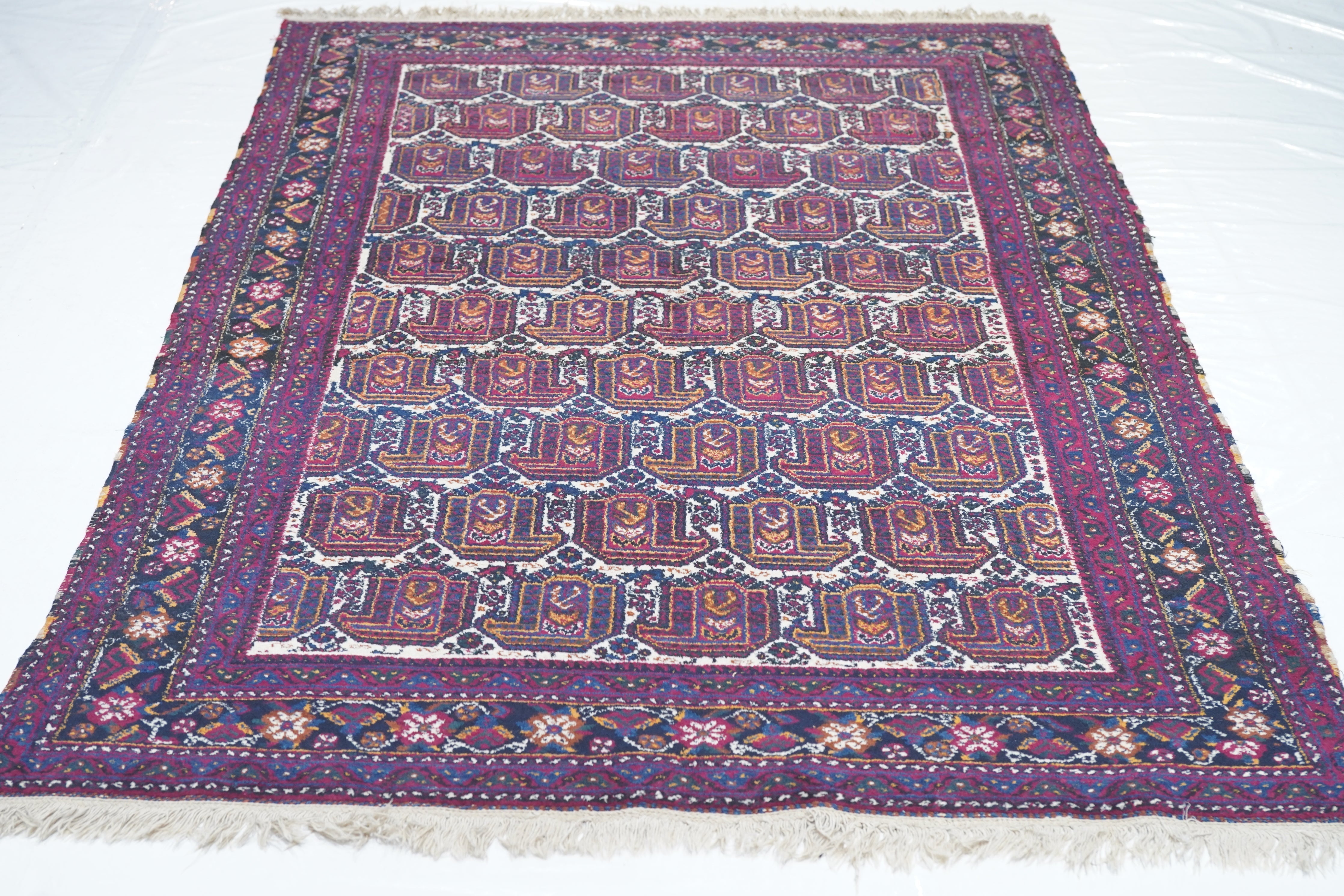 Antique Afshar Rug 4'7'' x 6'9''