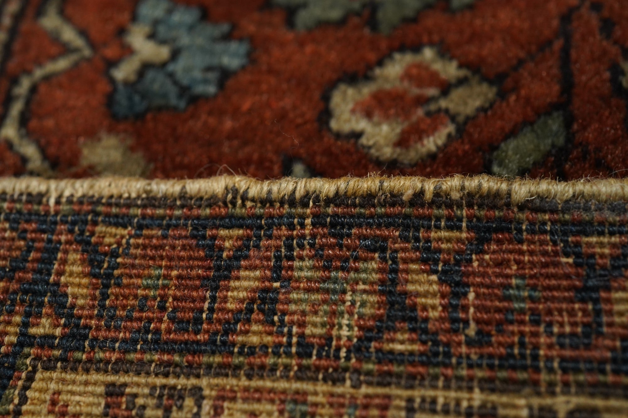 Antique Sarouk Rug 1'10'' x 2'5''