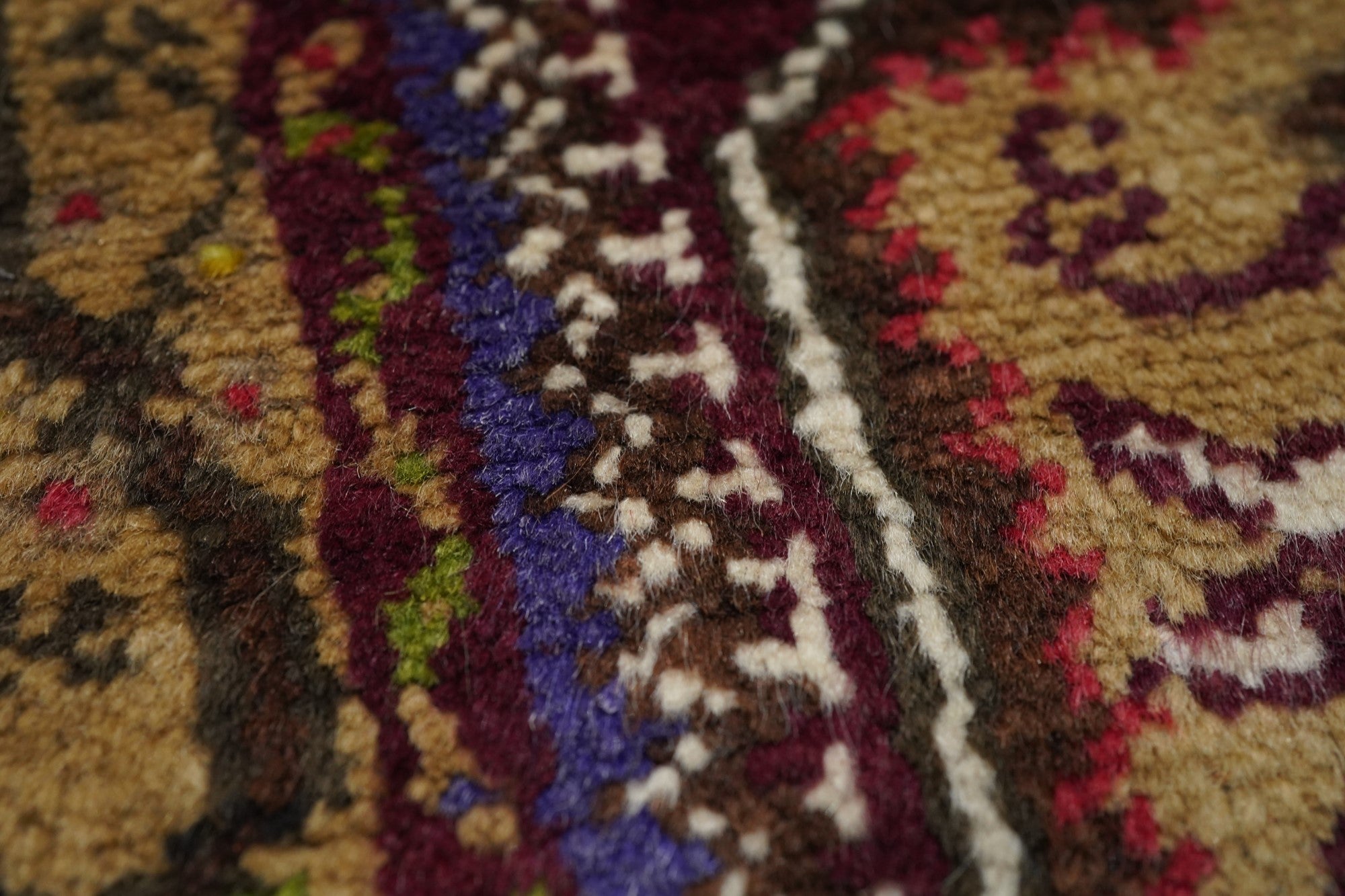 Vintage Turkish Rug 1'8'' x 3'9''