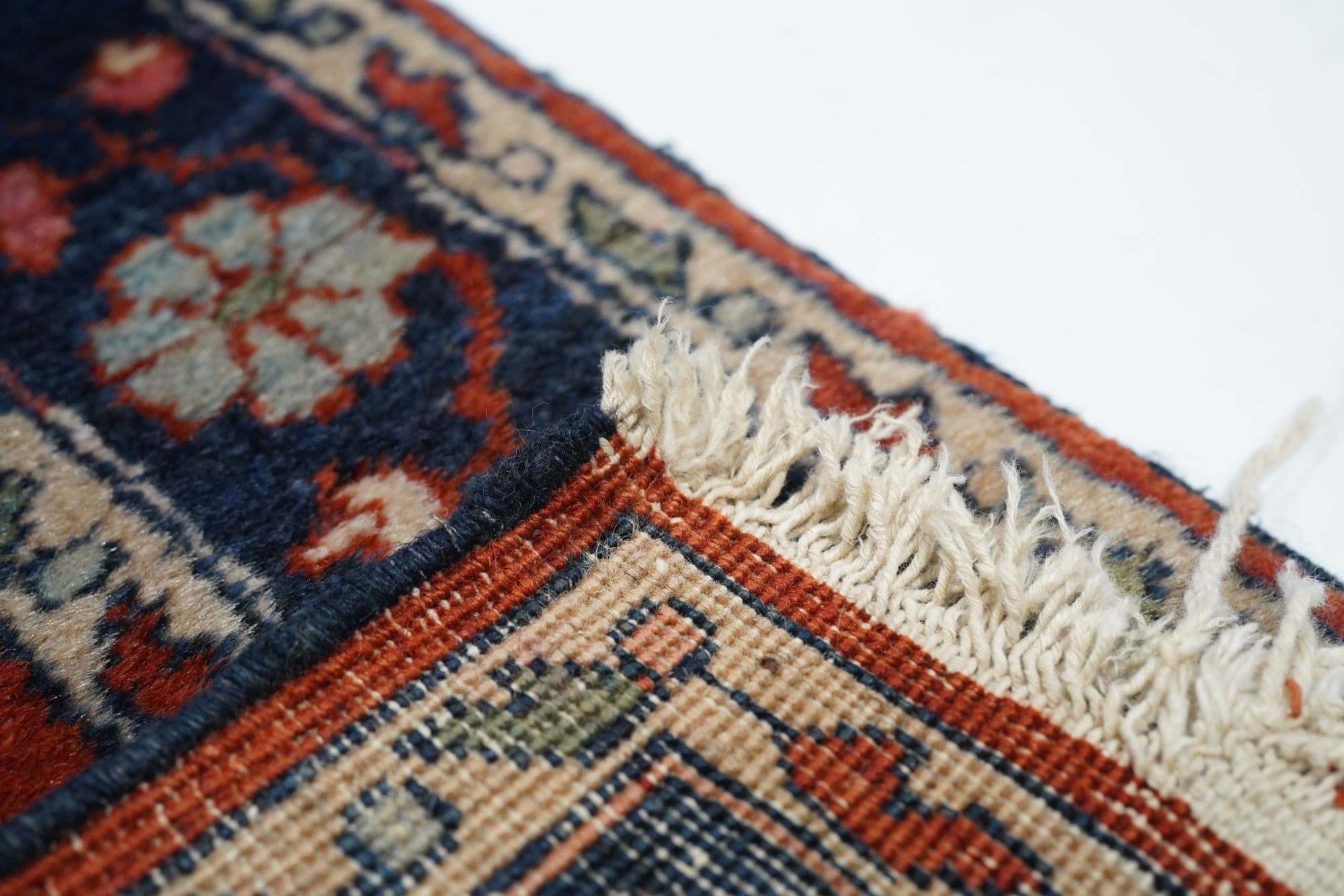 Antique Sarouk Rug 1'8'' x 2'6''