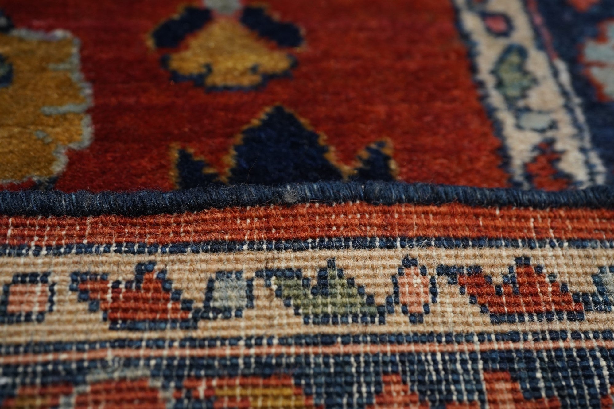 Antique Sarouk Rug 1'8'' x 2'6''