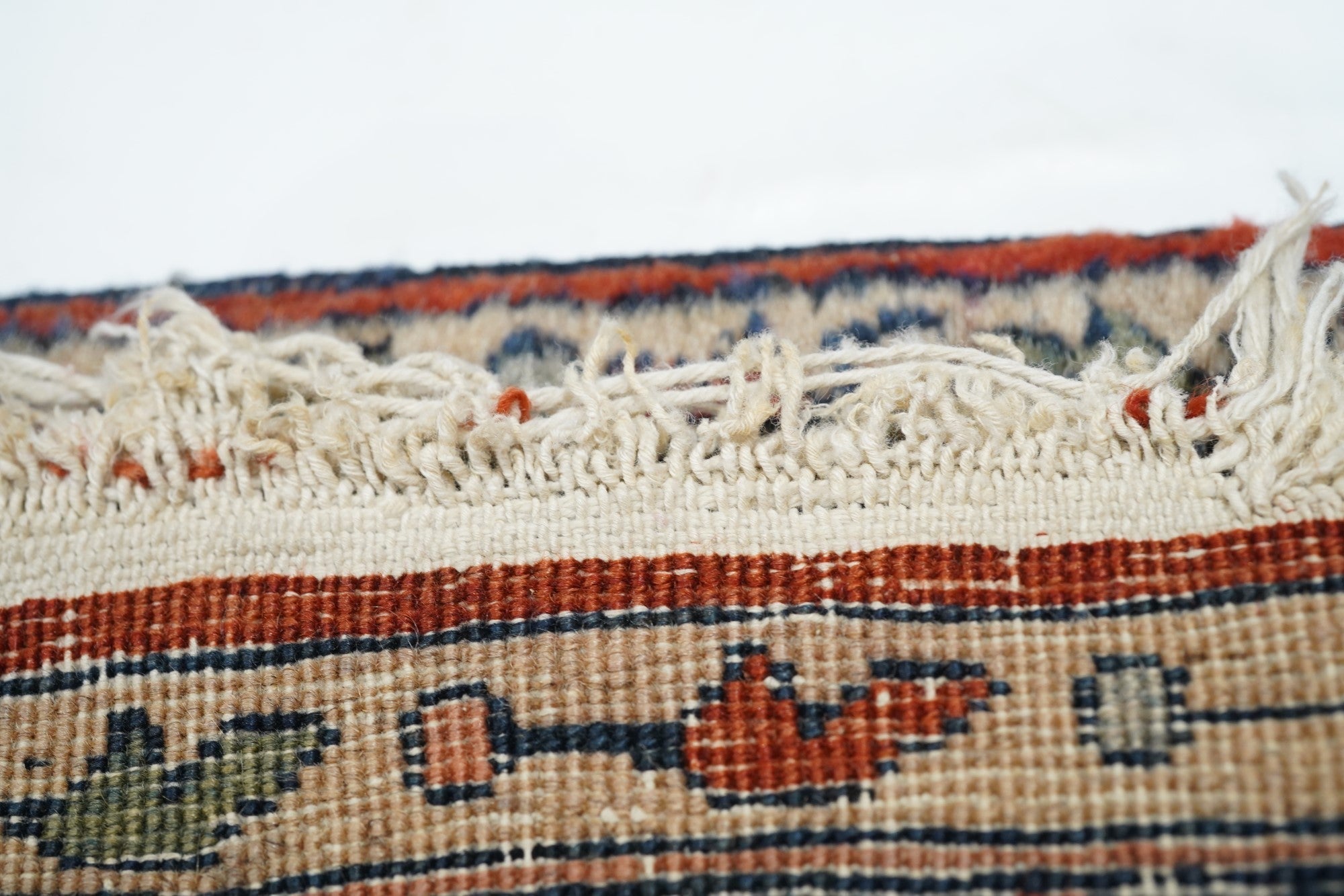 Antique Sarouk Rug 1'9'' x 2'6''