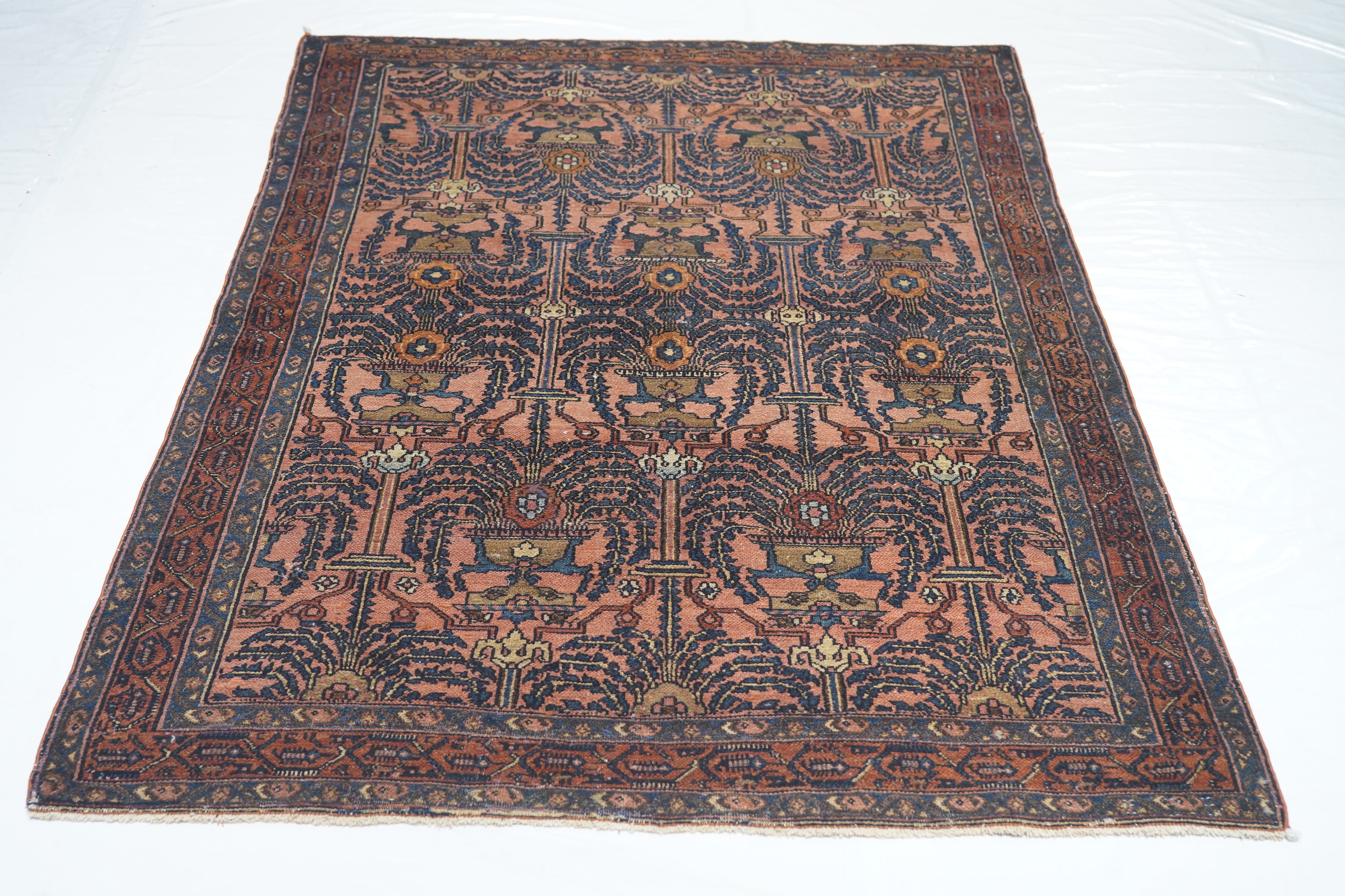 Antique Bibikabad Rug 4'3'' x 6'5''