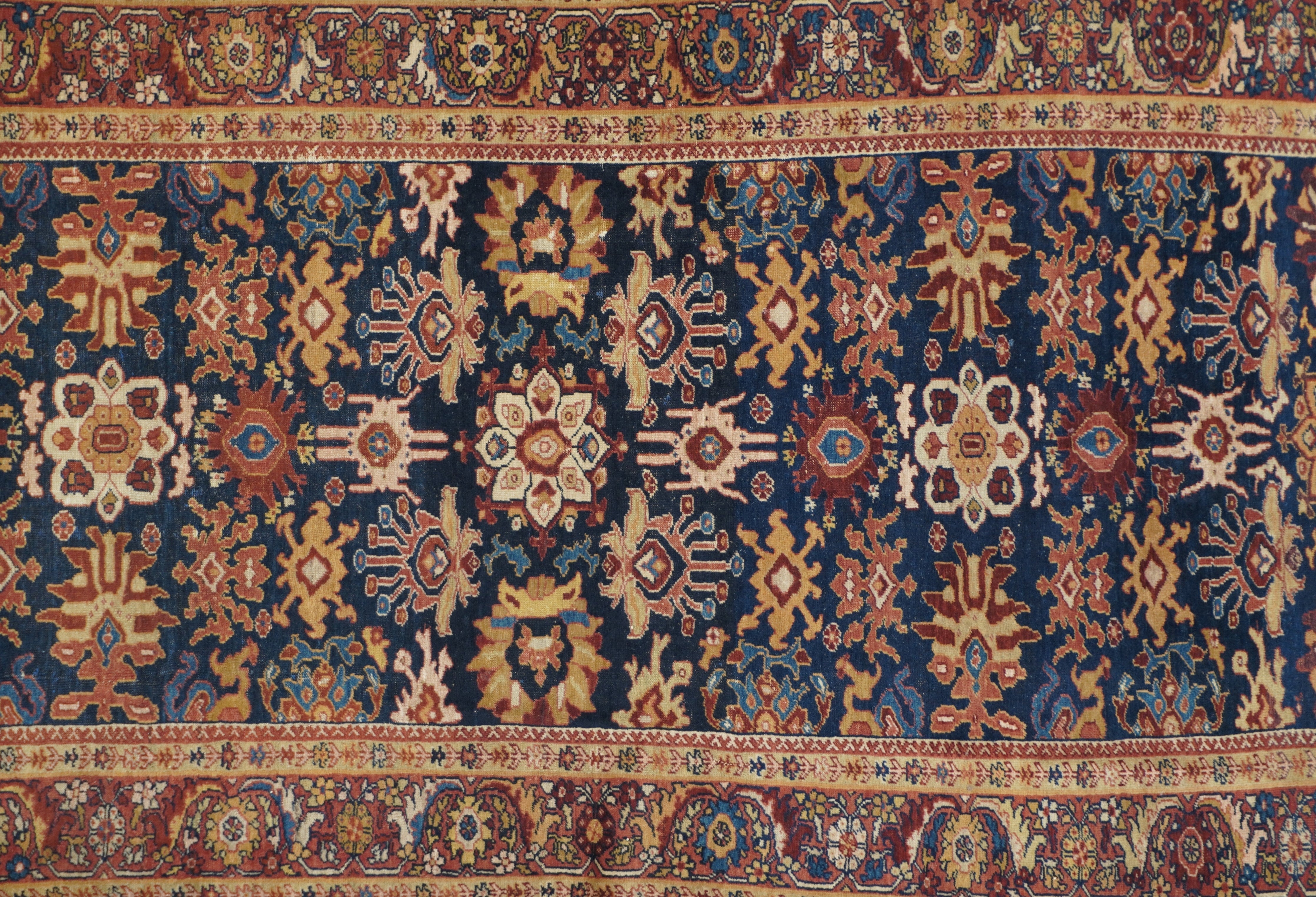 Antique Sultanabad Rug 3'11'' x 6'10''