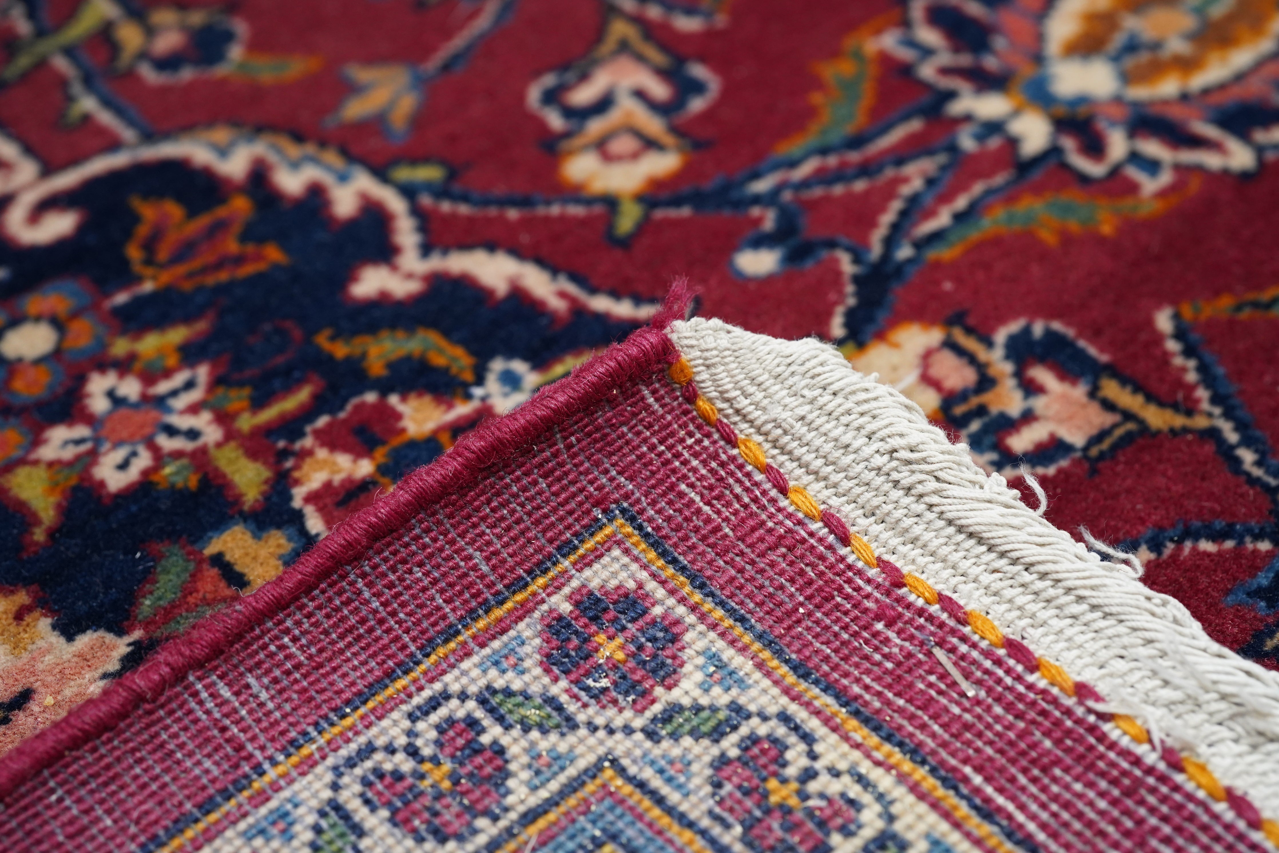 Vintage Kashan Rug 10'4'' x 14'0"