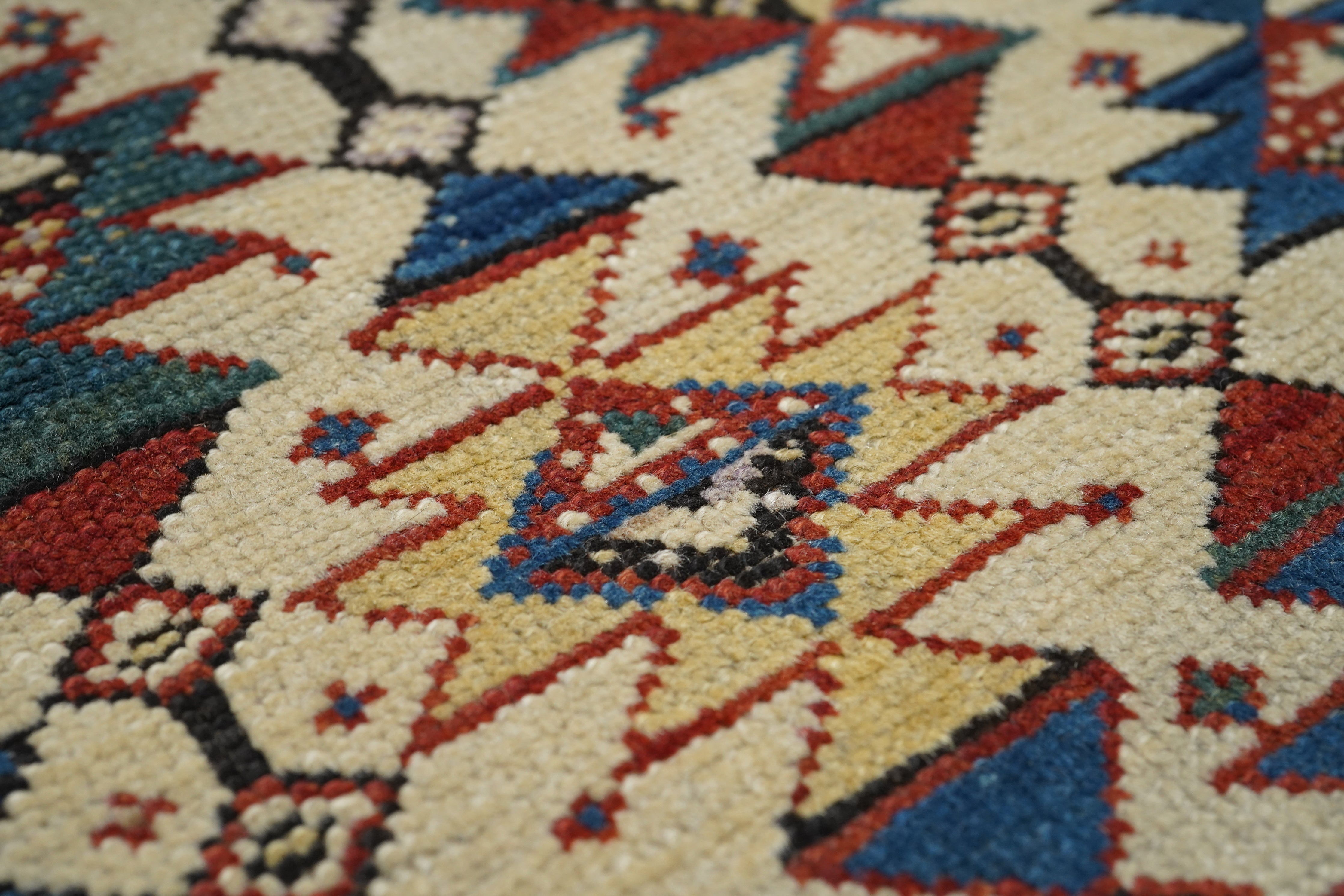 Antique Kuba Rug 3'5'' x 5'9''