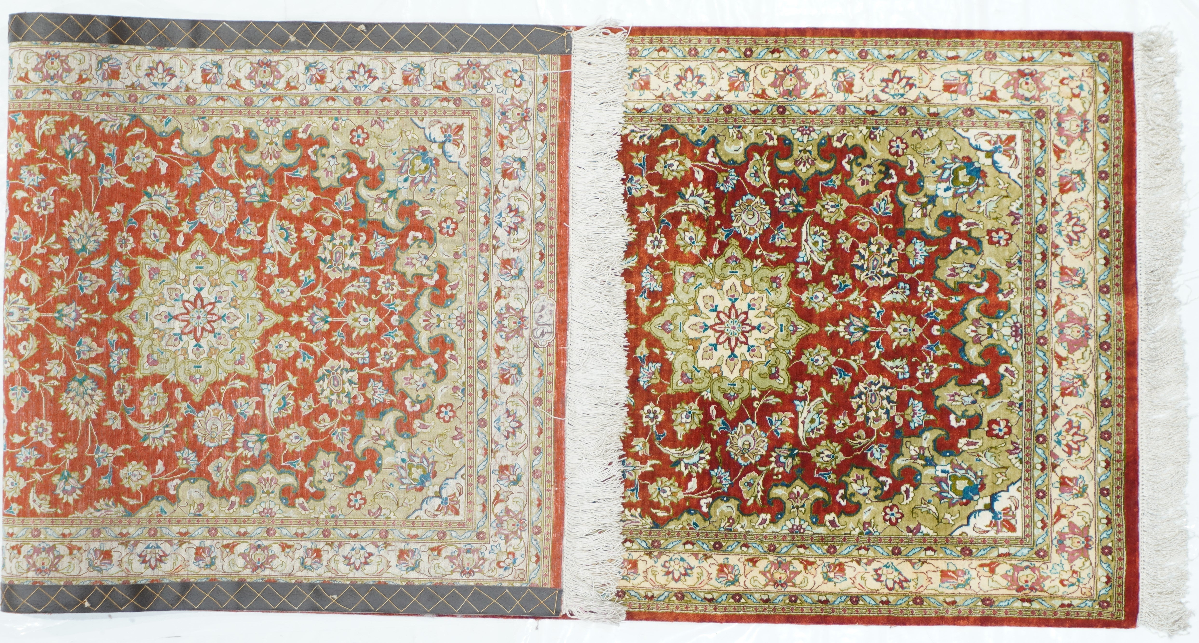Fine Silk Qum Rug 2'3'' x 6'8''