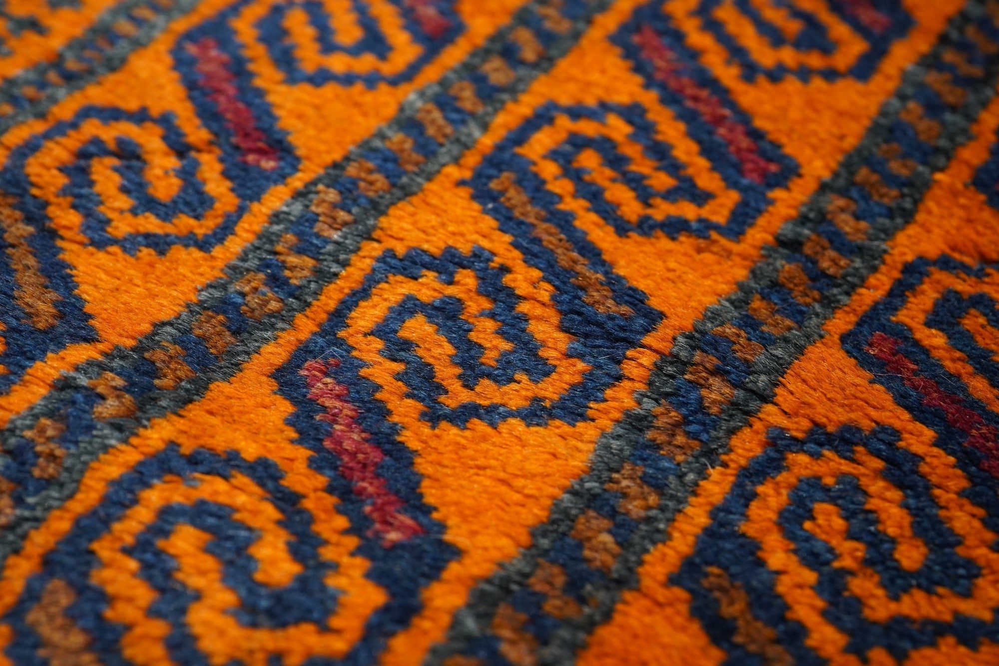 Vintage Afghan Rug 1'7'' x 3'2''