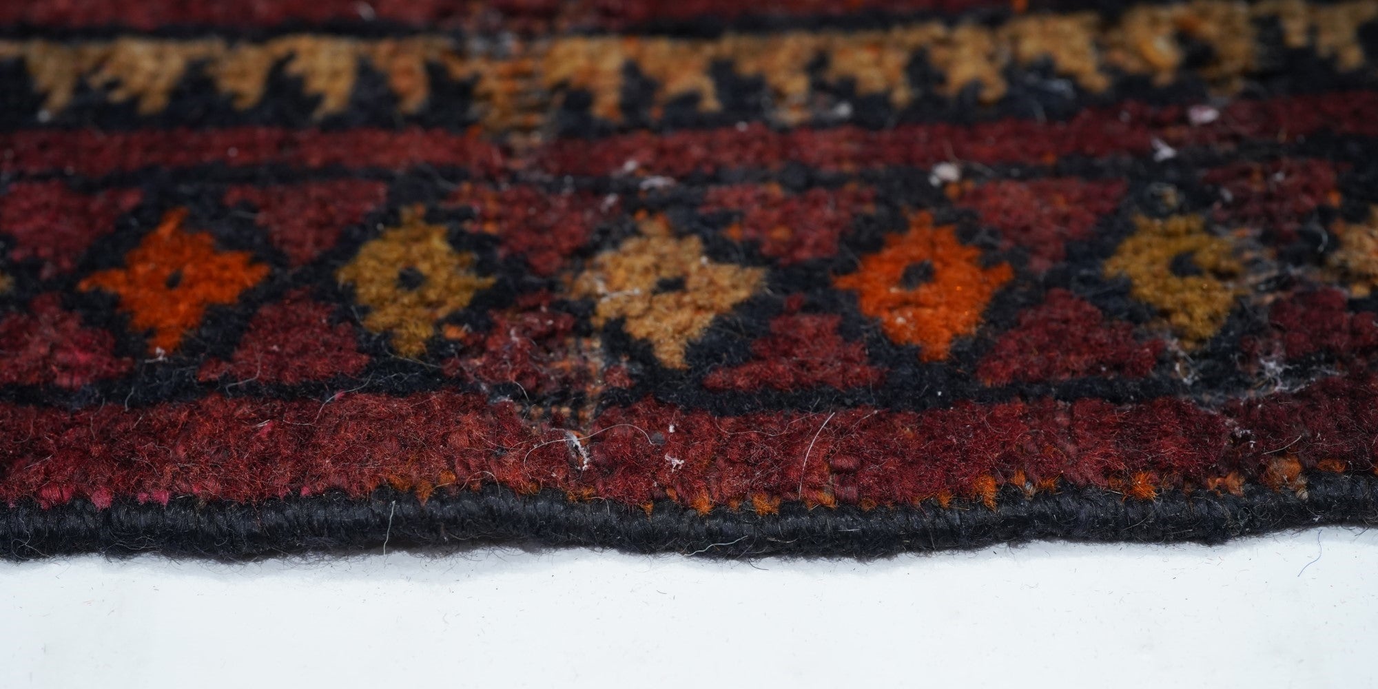 Vintage Afghan Rug 1'6'' x 1'11''
