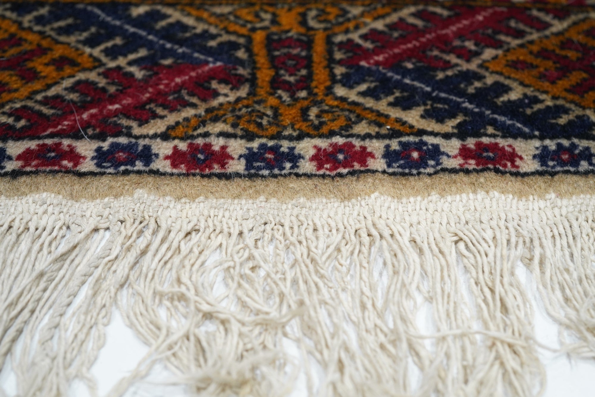 Vintage Bokara Rug 3'1'' x 5'2''