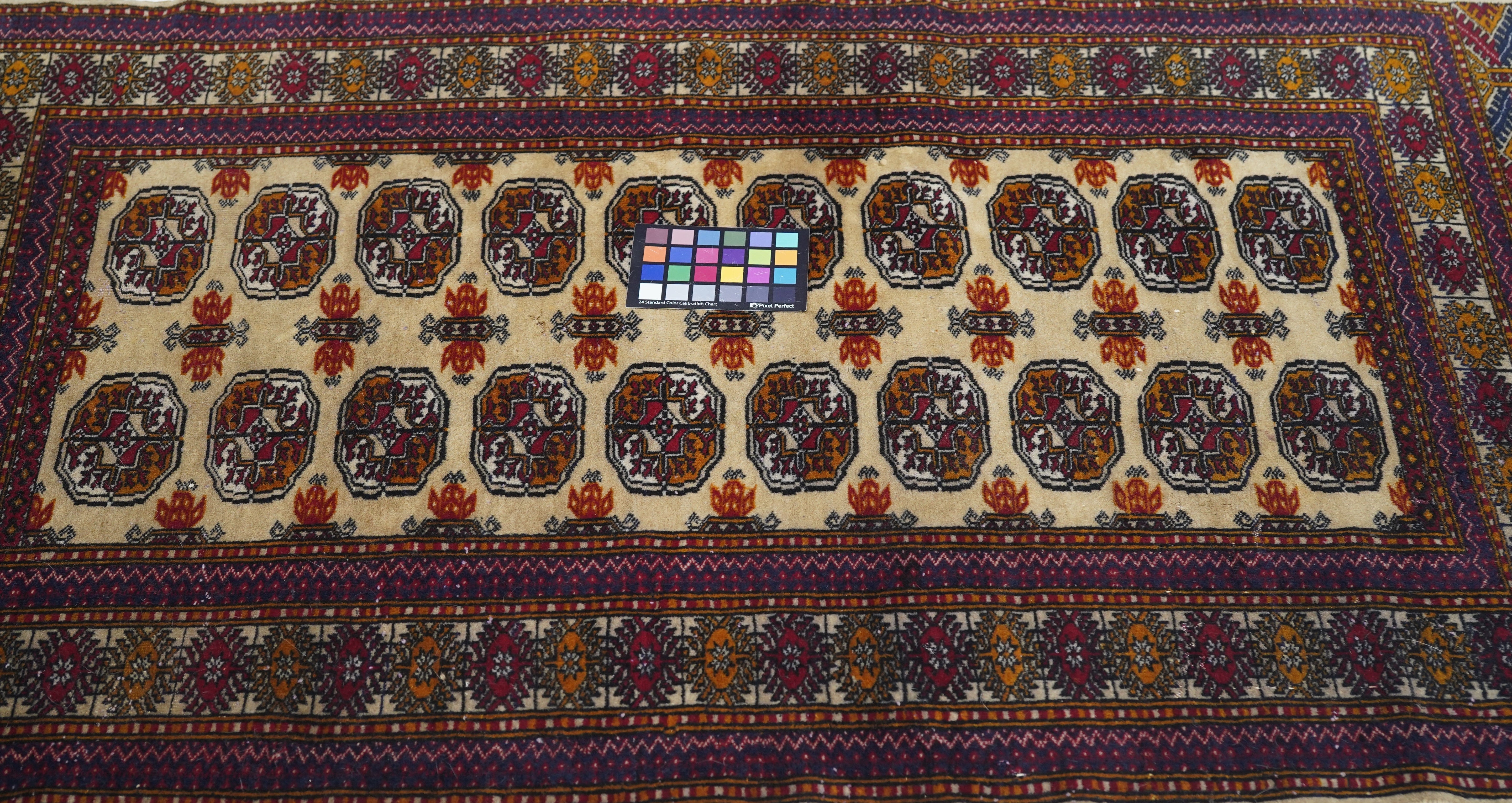 Vintage Bokara Rug 3'1'' x 5'2''