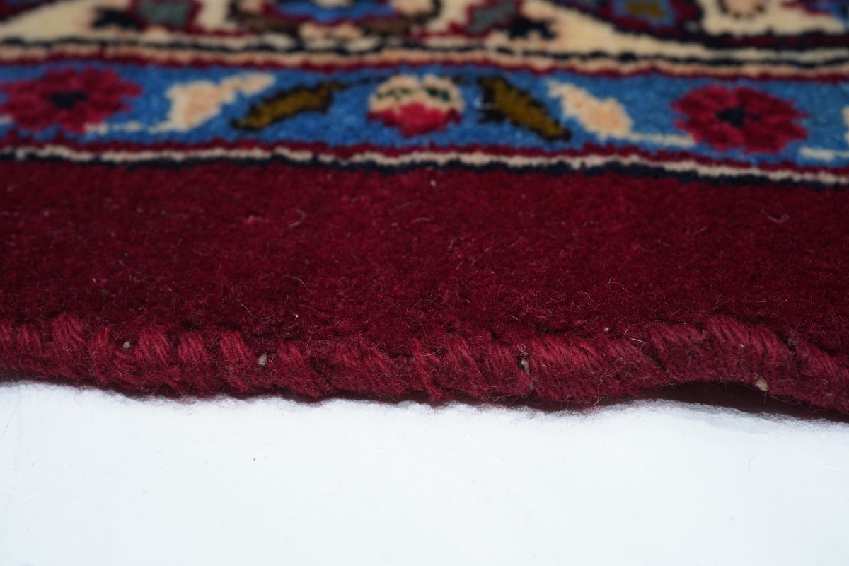 Vintage Mashad Signed Rug 9'5'' x 12'2''