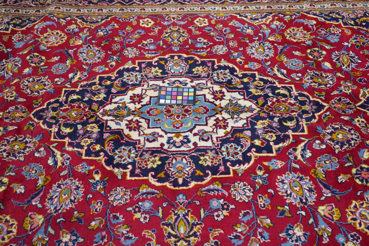 Vintage Kashan Rug 8'0" x 11'4''