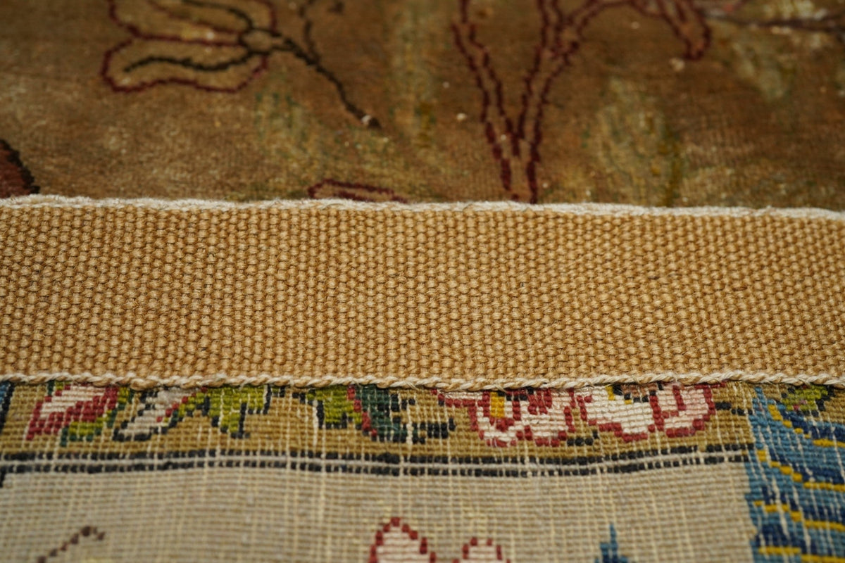 Extremely Fine Tehran Wool & silk Rug 4'4'' x 7'4''