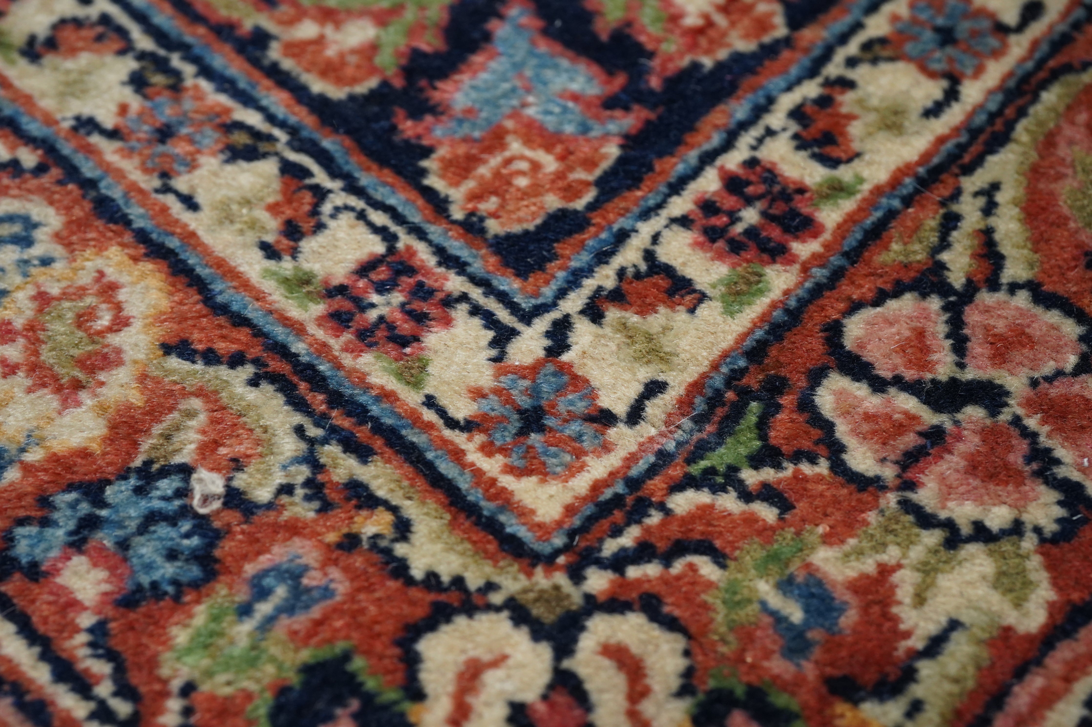 Vintage Kashan Rug 9'11'' x 13'10''