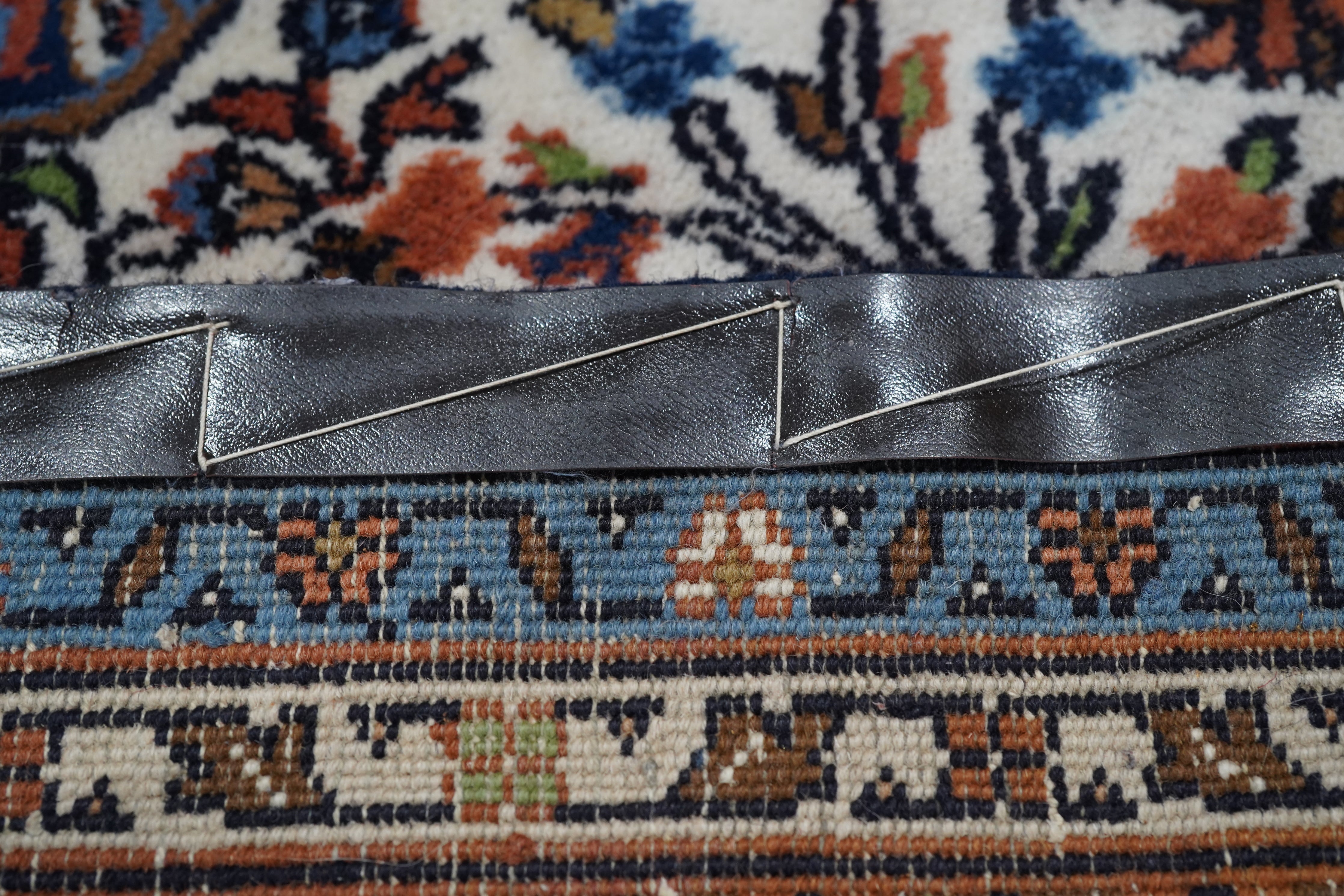 Indian Kashan Rug 6'4'' x 9'10''