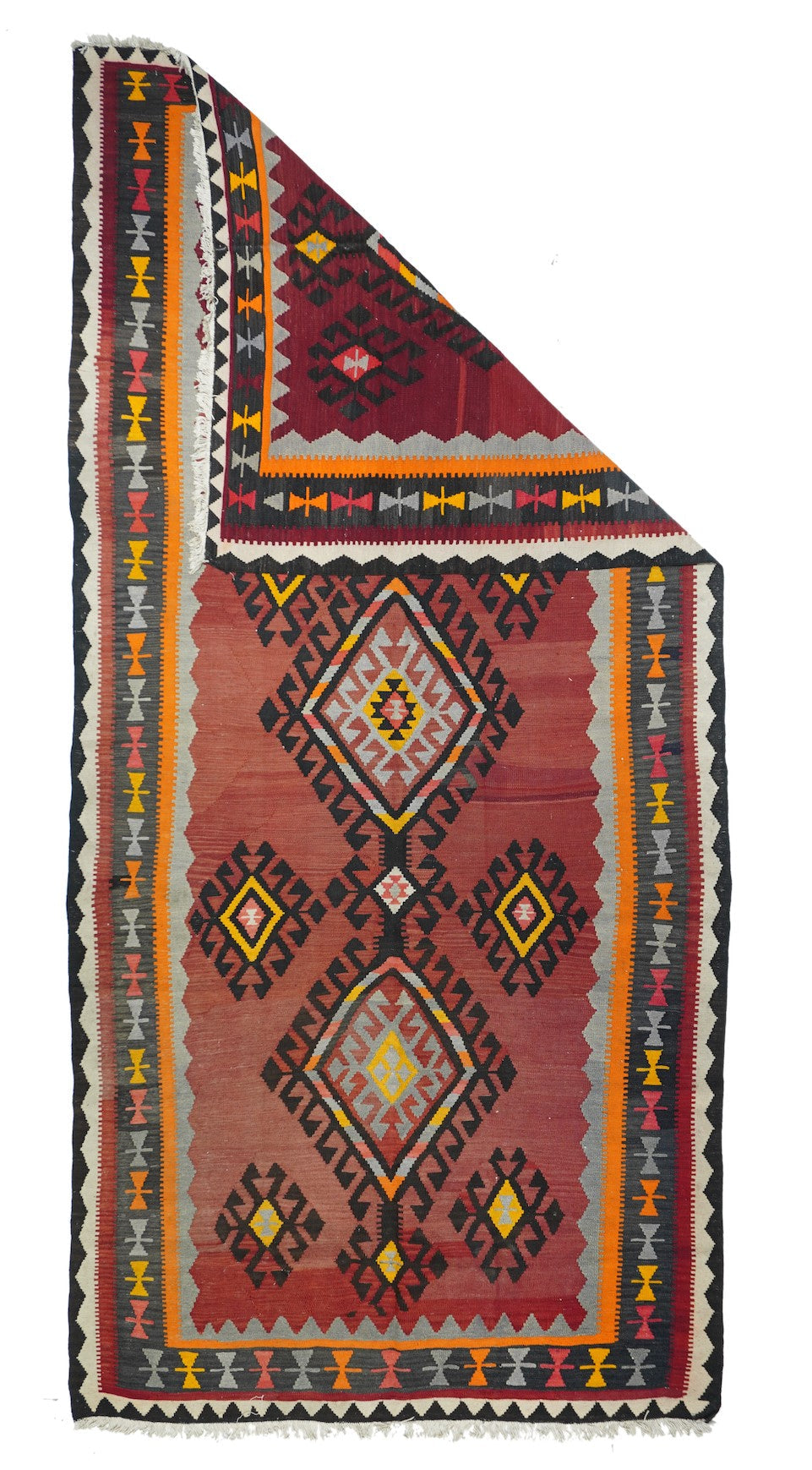 Vintage Kilim Rug 5'4'' x 10'6''