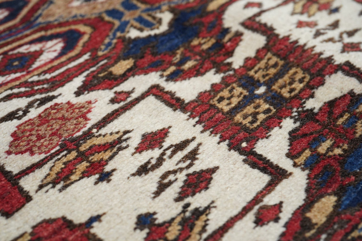 Antique Caucasian Zeyhur Rug 5'4'' x 8'8''