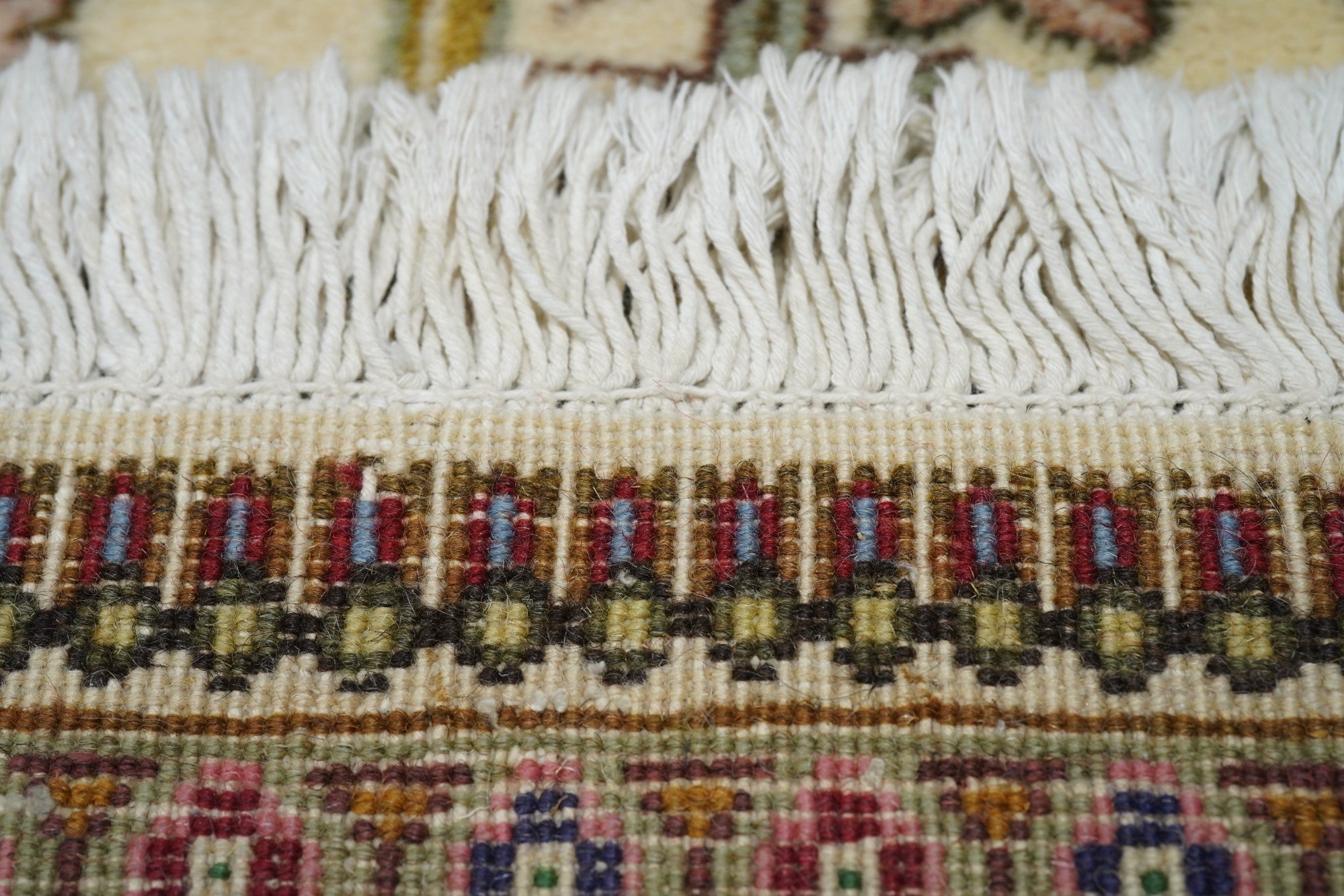 Vintage Tabriz Rug 6'7'' x 7'9''