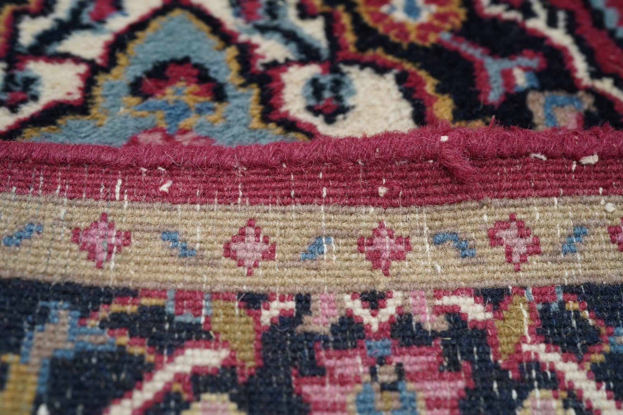 Indian Kashan Rug 3'0" x 4'7''