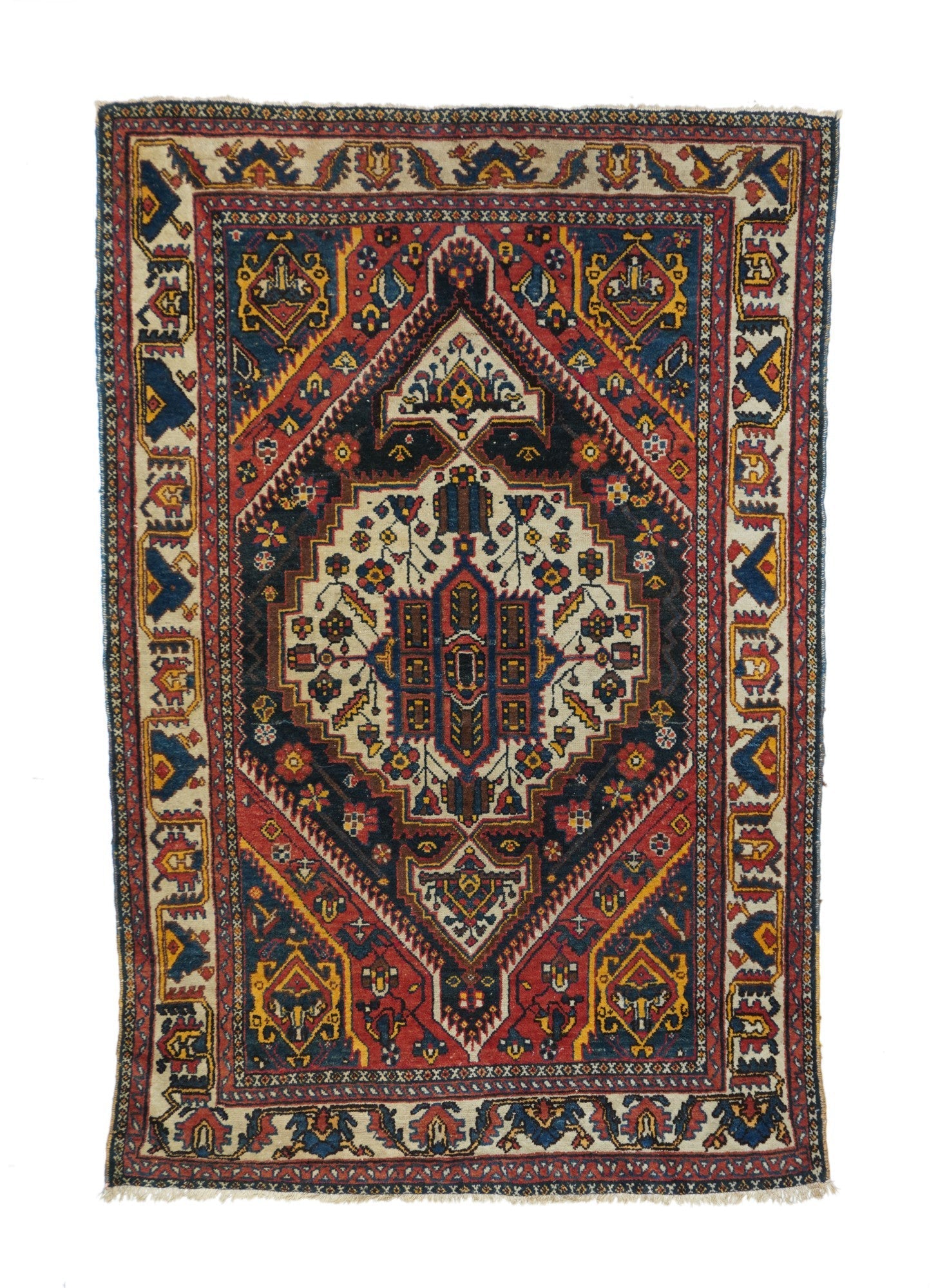 Antique Bakhtiari Rug 4'6'' x 6'9''