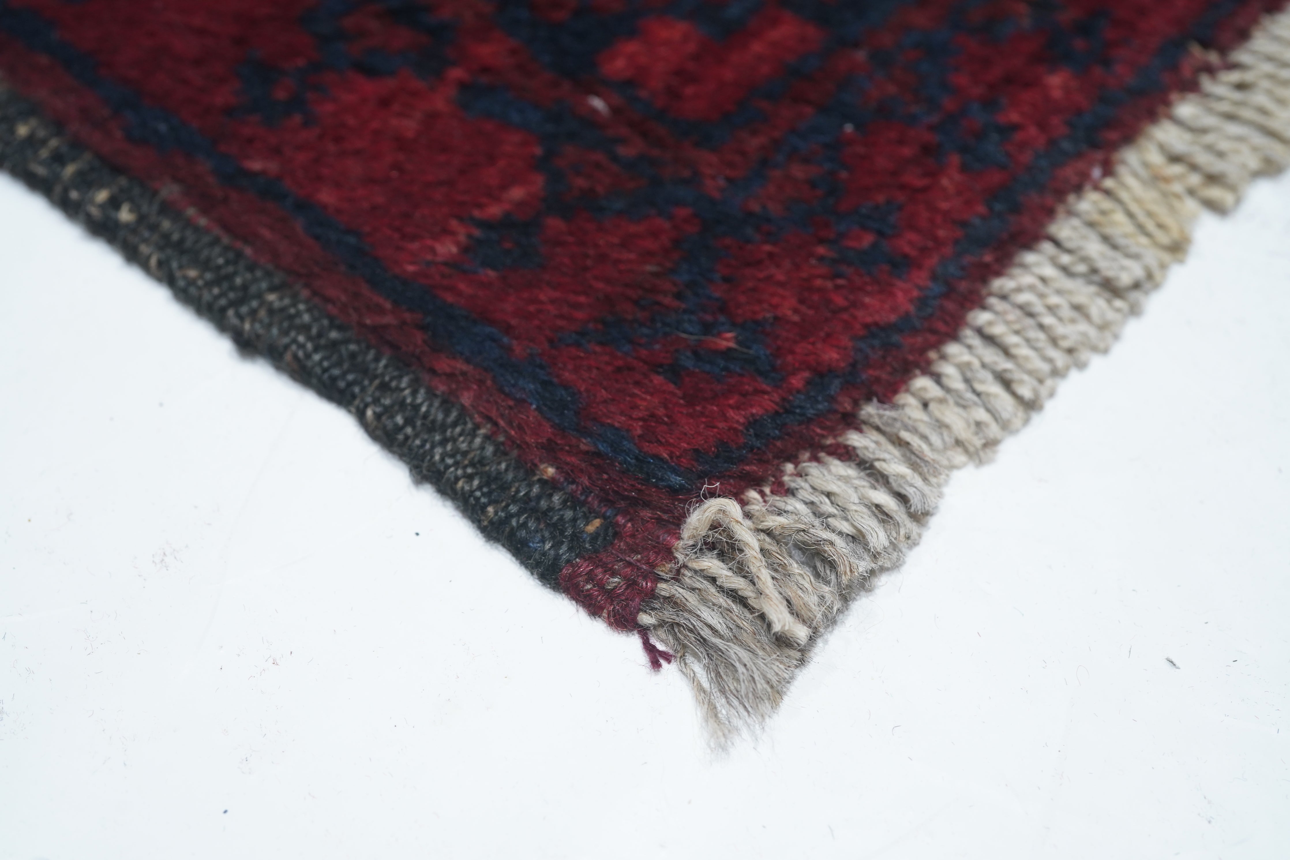 Vintage Bokhara Rug 6'11'' x 8'11''