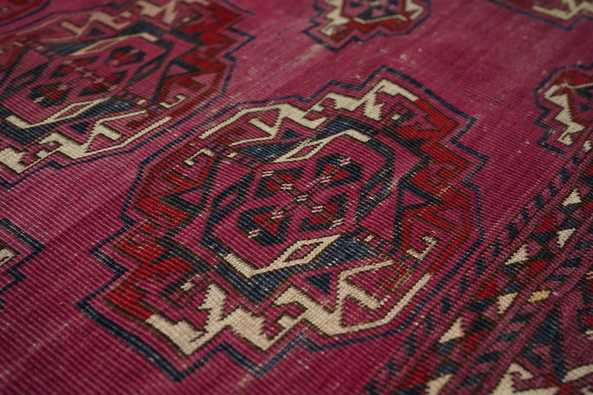 Vintage Bokara Rug 8'2'' x 10'11''