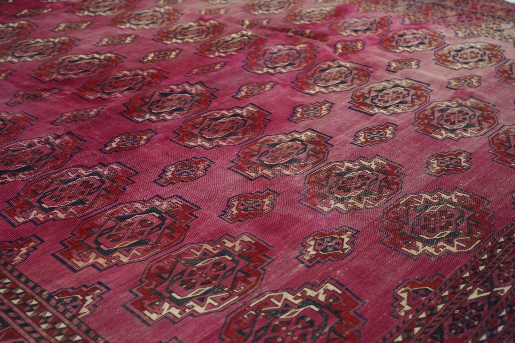 Vintage Bokara Rug 8'2'' x 10'11''
