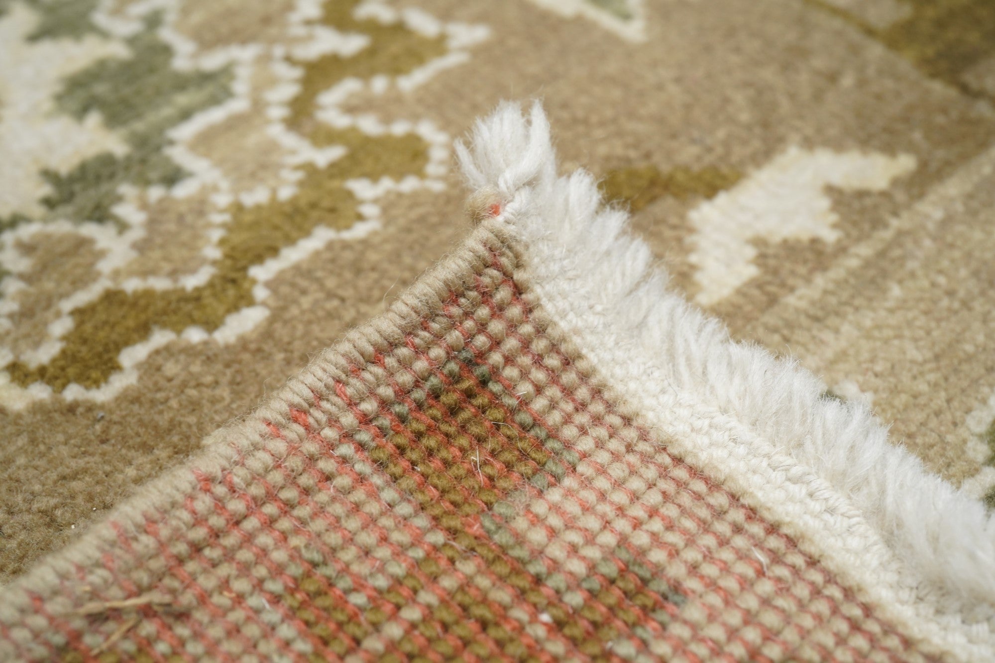 Turkish Oushak Rug 4'1'' x 6'1''