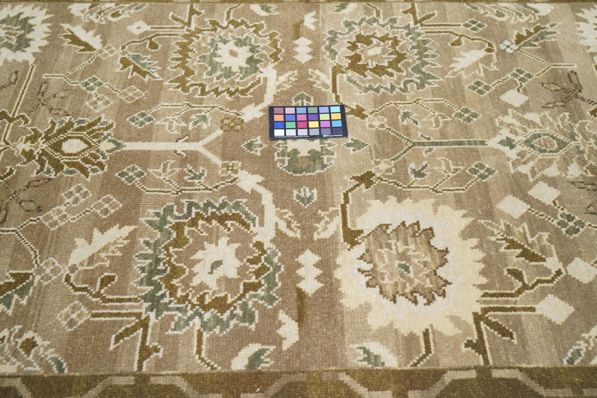 Turkish Oushak Rug 4'1'' x 6'1''