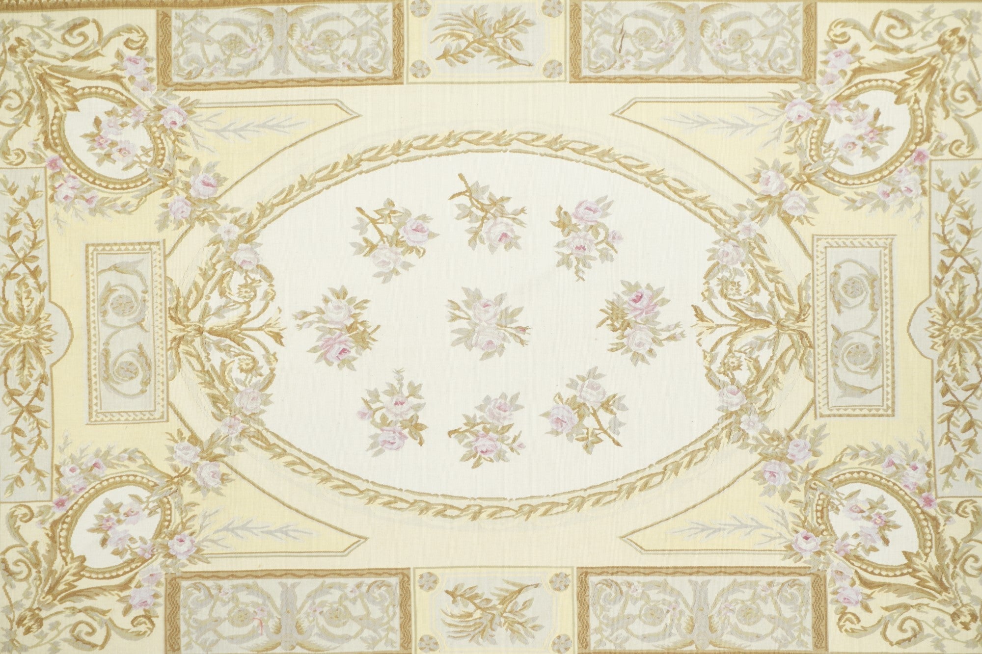 Aubusson Rug 4'0" x 6'0"
