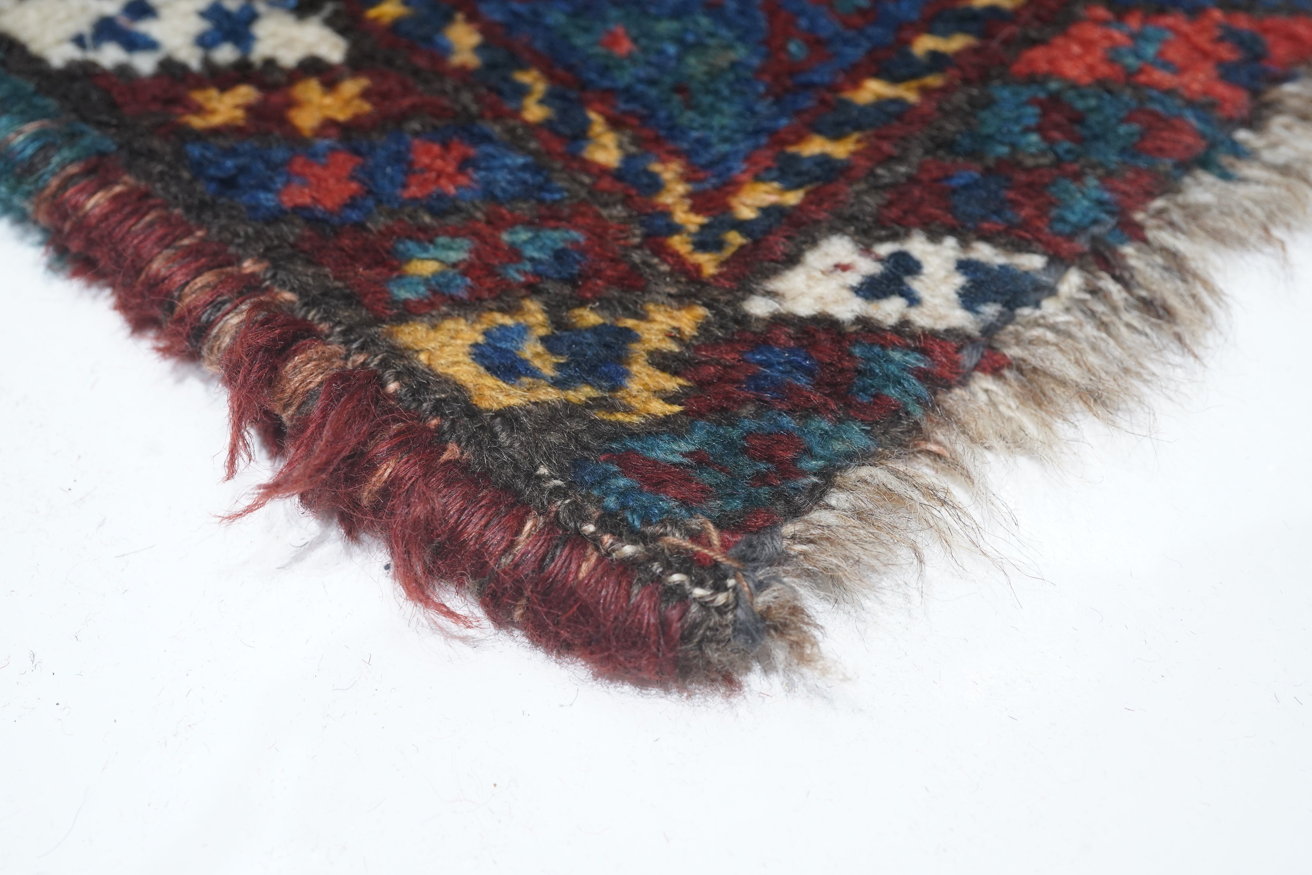 Antique Qashqai Shiraz Rug 5'5'' x 7'1''