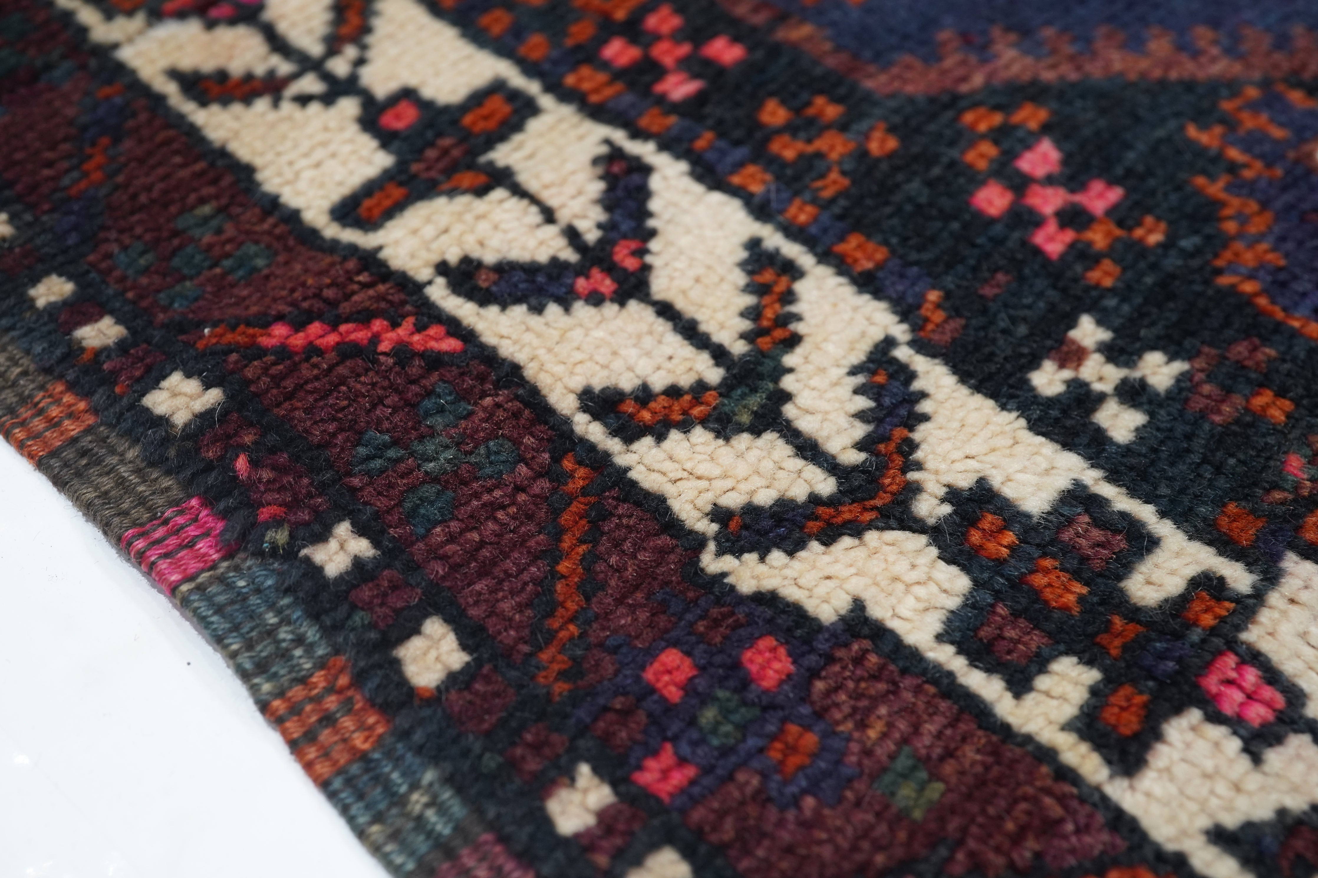 Vintage Baluch Rug 3'5'' x 6'2''