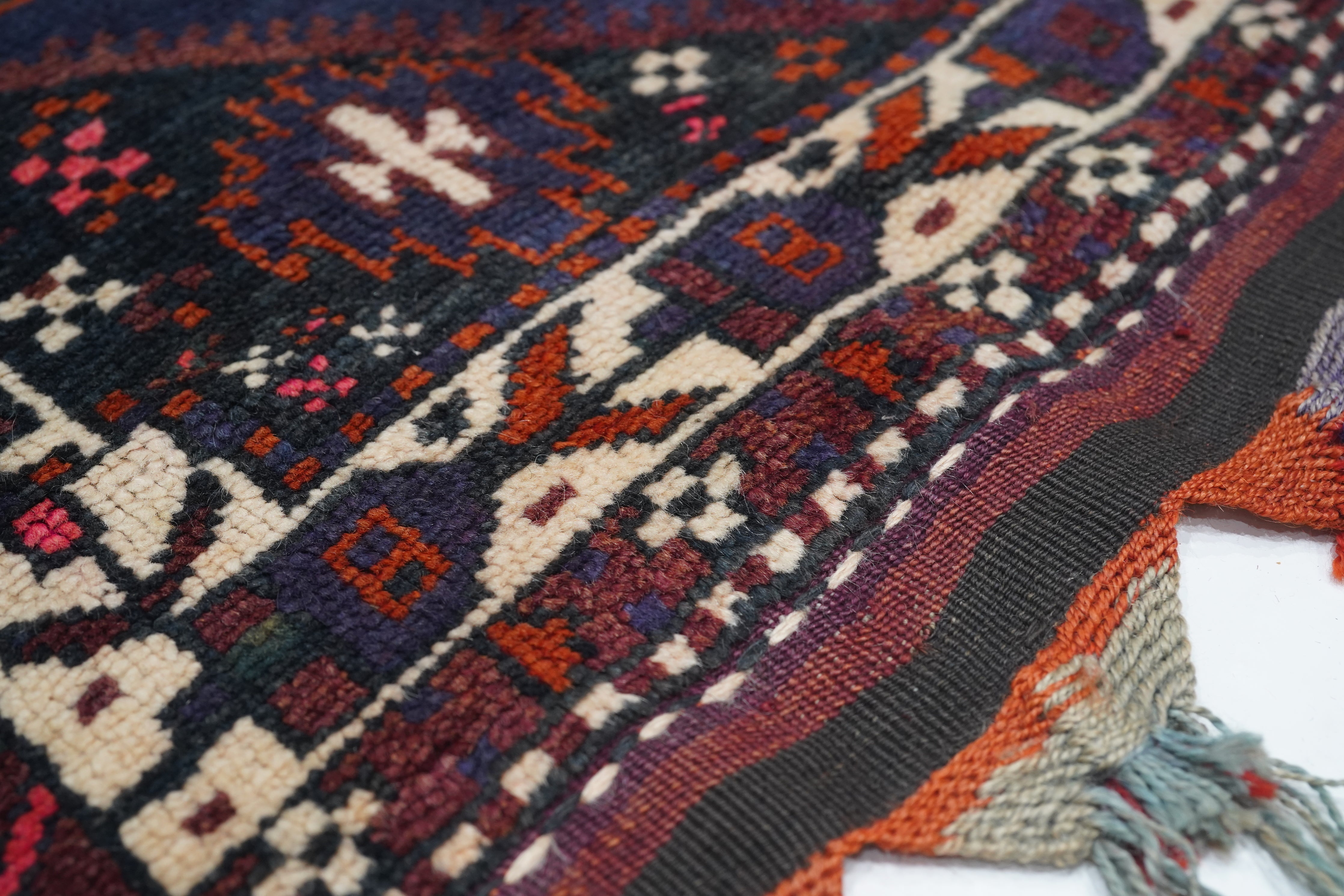 Vintage Baluch Rug 3'5'' x 6'2''