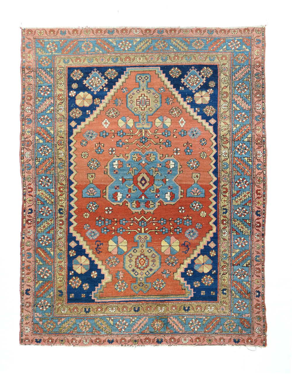 Antique Serapi Rug 5'2'' x 6'6''