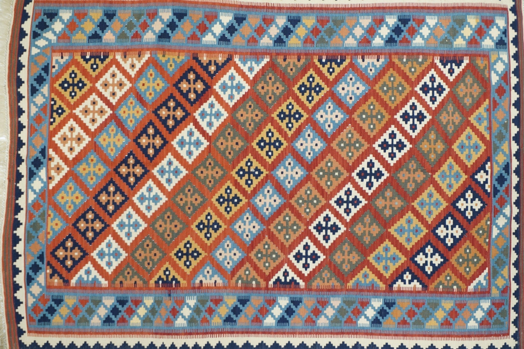 Vintage Kilim Rug 3'10'' x 5'6''