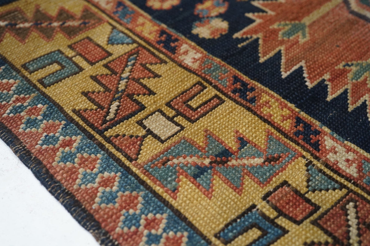 Antique Caucasian Shirvan Rug 2'6'' x 4'1''