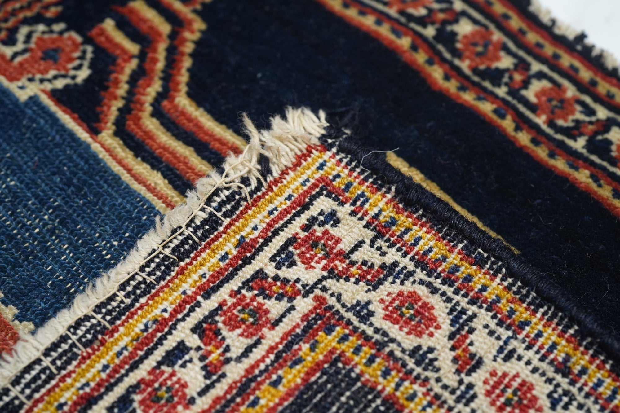Antique Senneh Rug 1'9'' x 2'10''