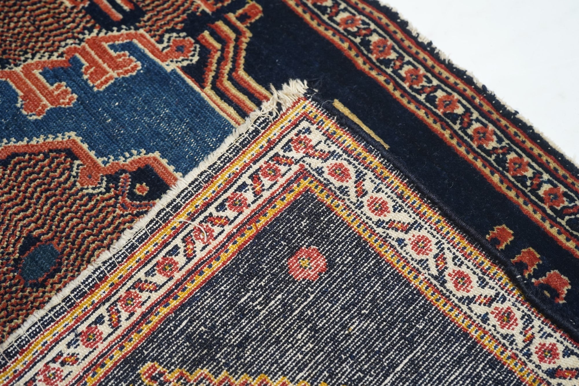 Antique Senneh Rug 1'9'' x 2'10''
