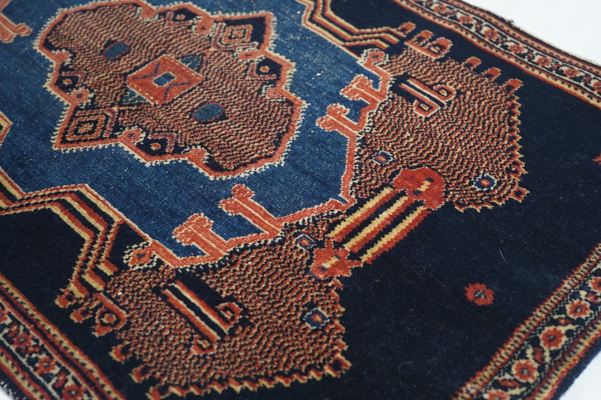 Antique Senneh Rug 1'9'' x 2'10''